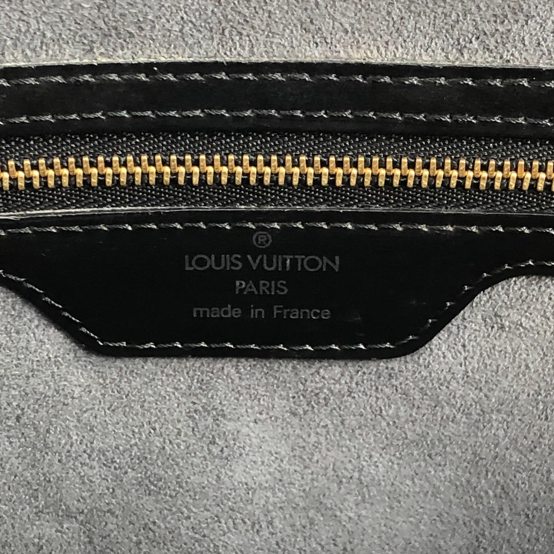 LOUIS VUITTON Epi 單肩包 托特包 黑色 復古 mgzr84