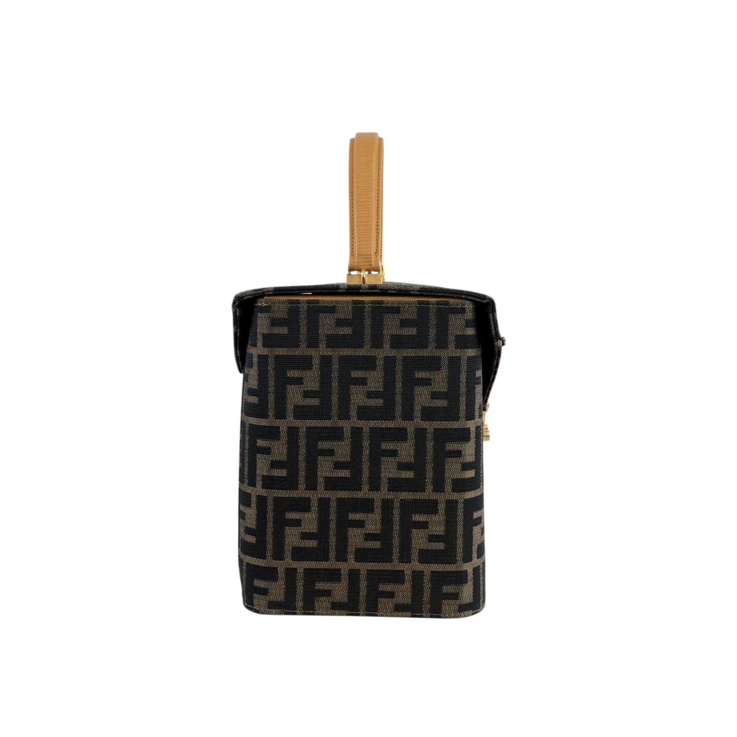 FENDI Zucca 兩用手袋 單肩包 棕色 復古 zxeb84
