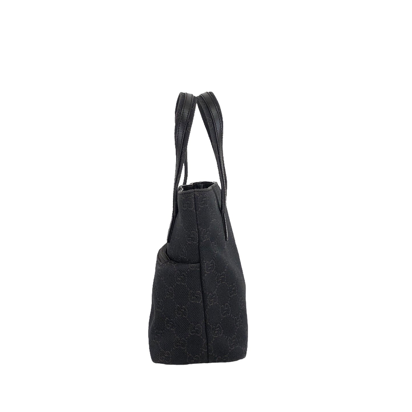 GUCCI GG Canvas Handbag Brown Vintage rvtuey