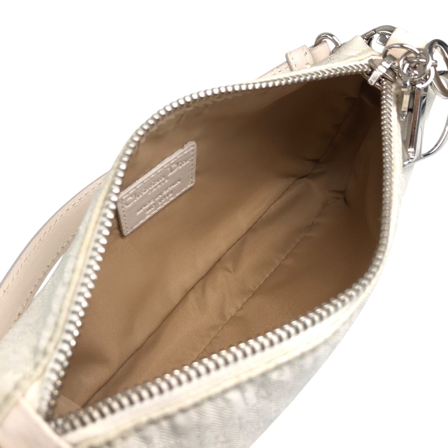 Christian Dior Trotter Charm 小手袋 白色 復古 bf3uw
