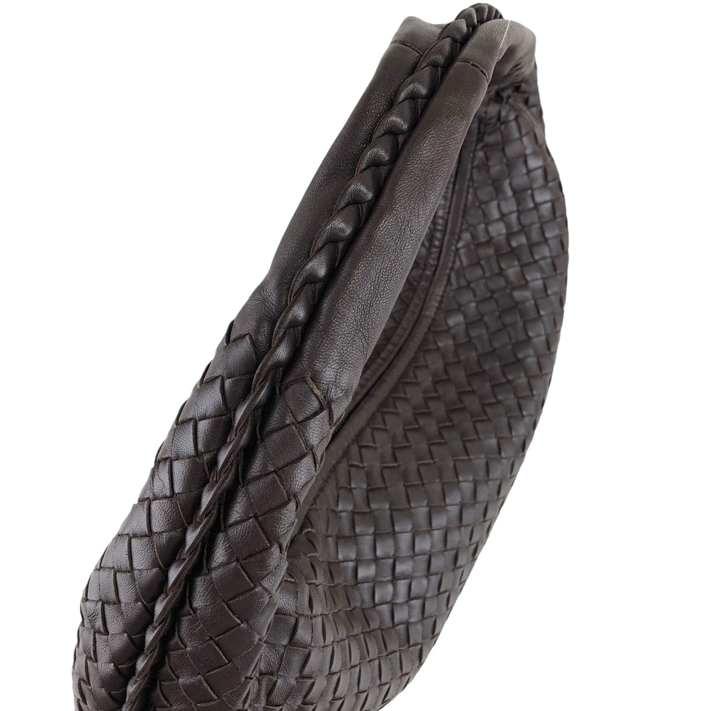 Bottega Veneta Intrecciato Shoulder bag Brown Vintage ugpenb
