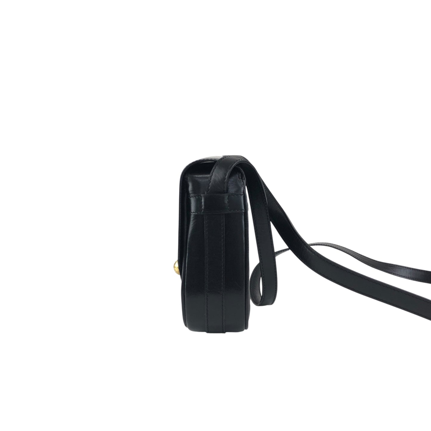 CELINE Starball Shoulder bag Black Vintage 7skrtb