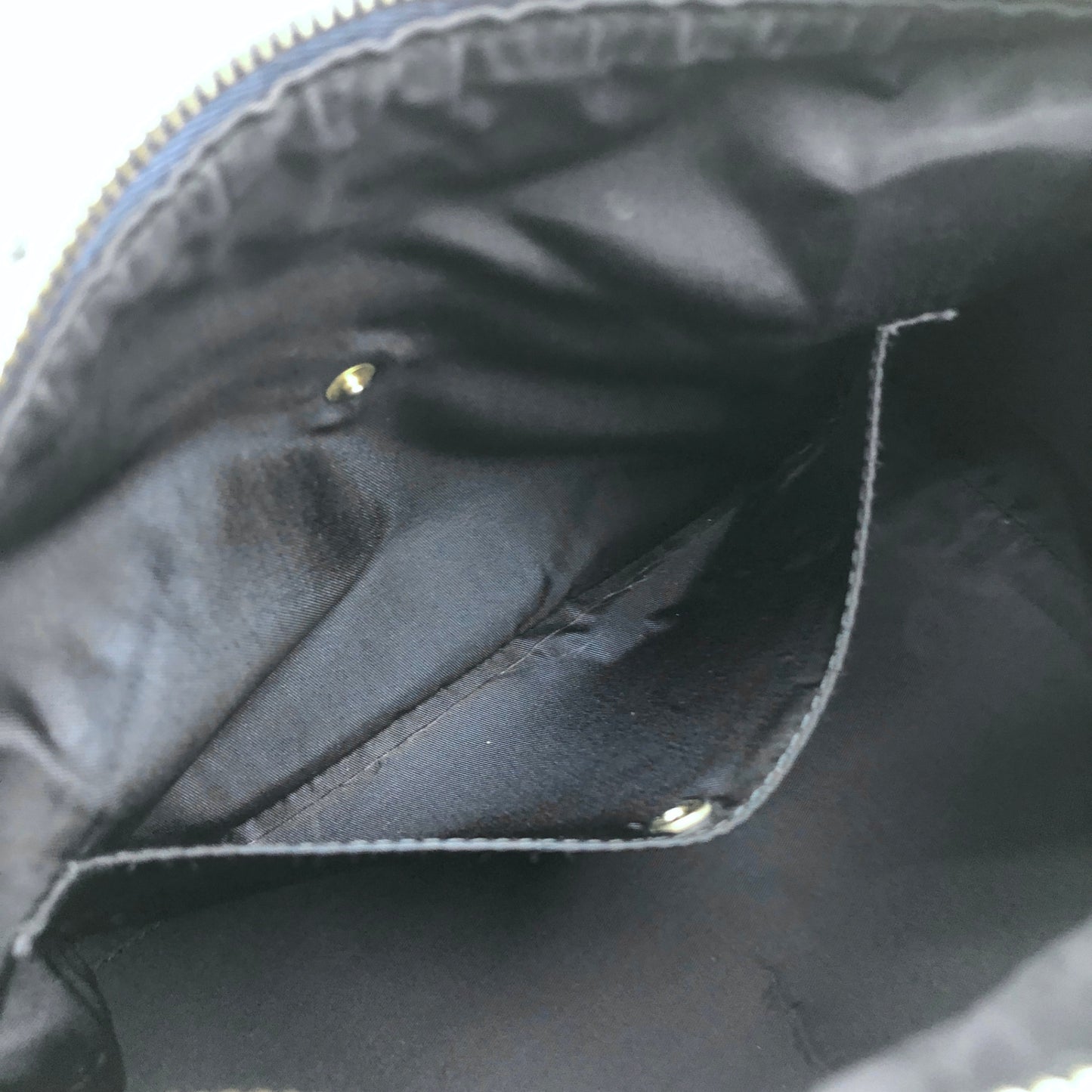 Christian Dior Trotter Handbag Boston bag Navy Vintage 8enpr3