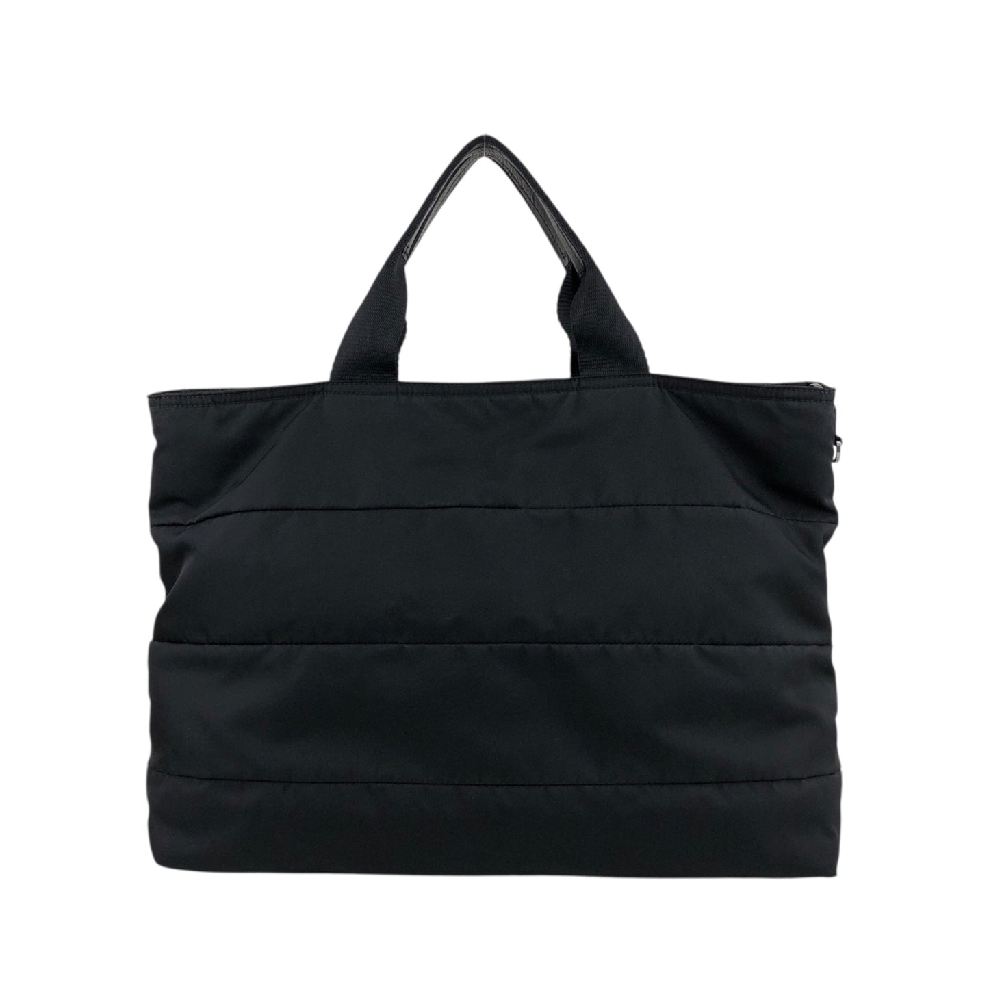 PRADA Triangle Logo Two-way Handbag Shoulder bag Black Vintage 2dea8w