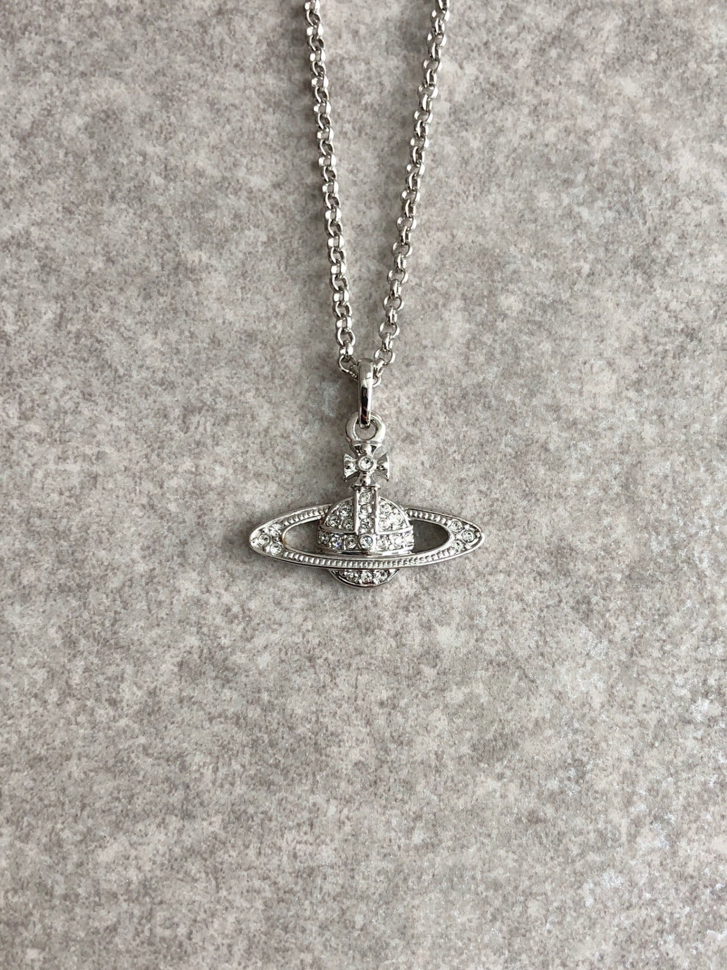 Vivienne Westwood Necklace Silver Vintage imxs8r
