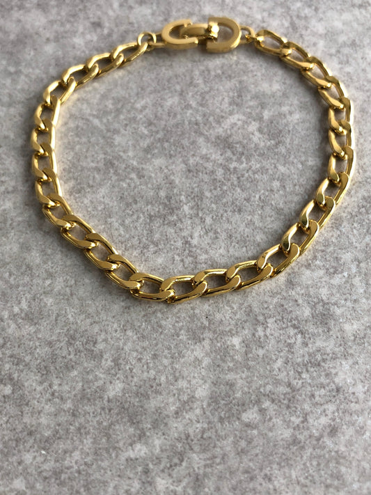 Christian Dior Bracelet Gold Vintage i2xmr5