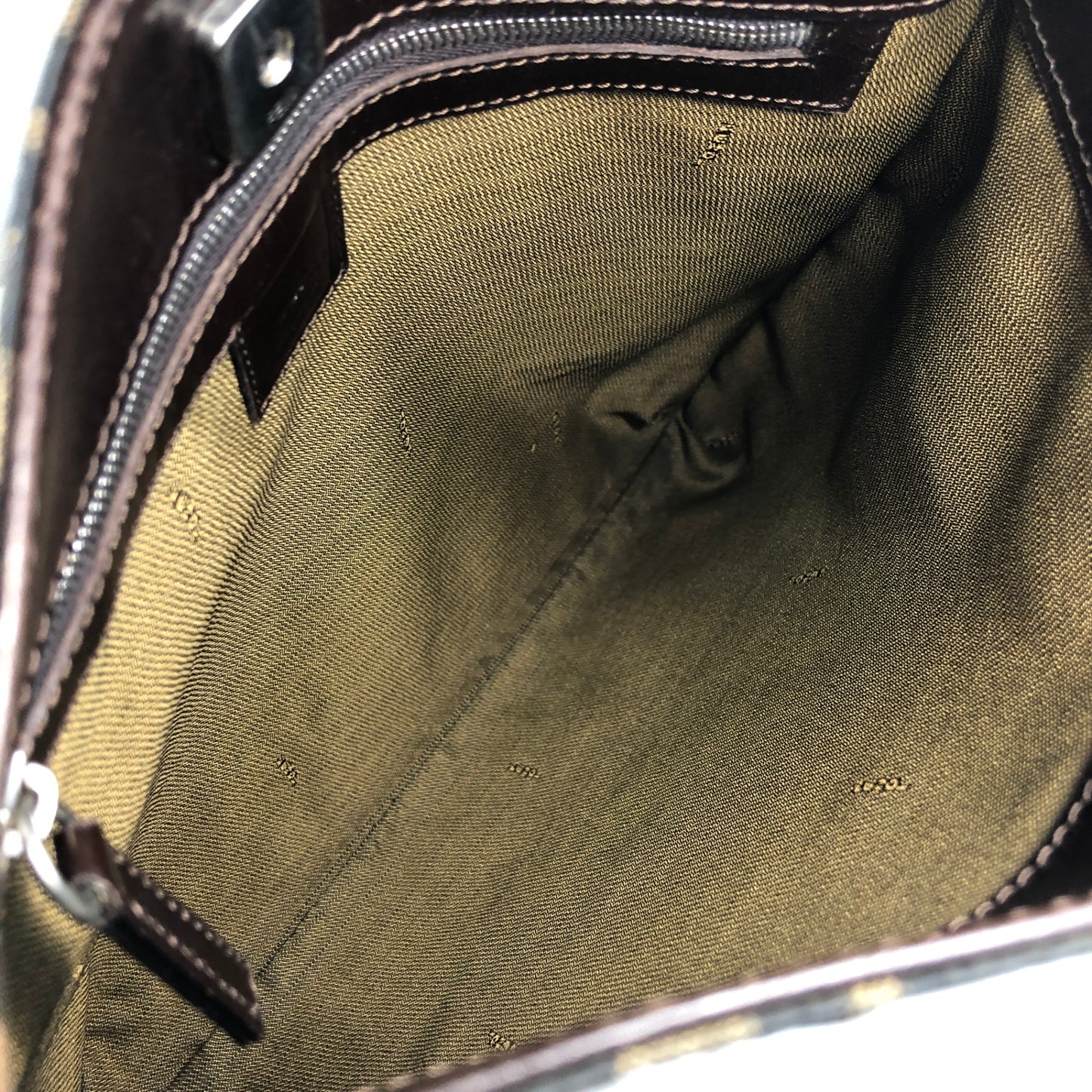 FENDI Zucca Shoulder bag Brown Vintage 3s7dpf