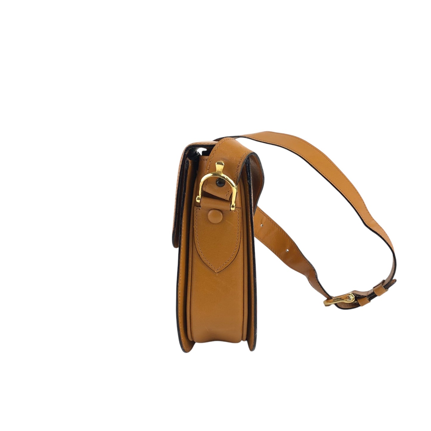CELINE Horse Carriage Shoulder bag Camel Vintage uv4ggf