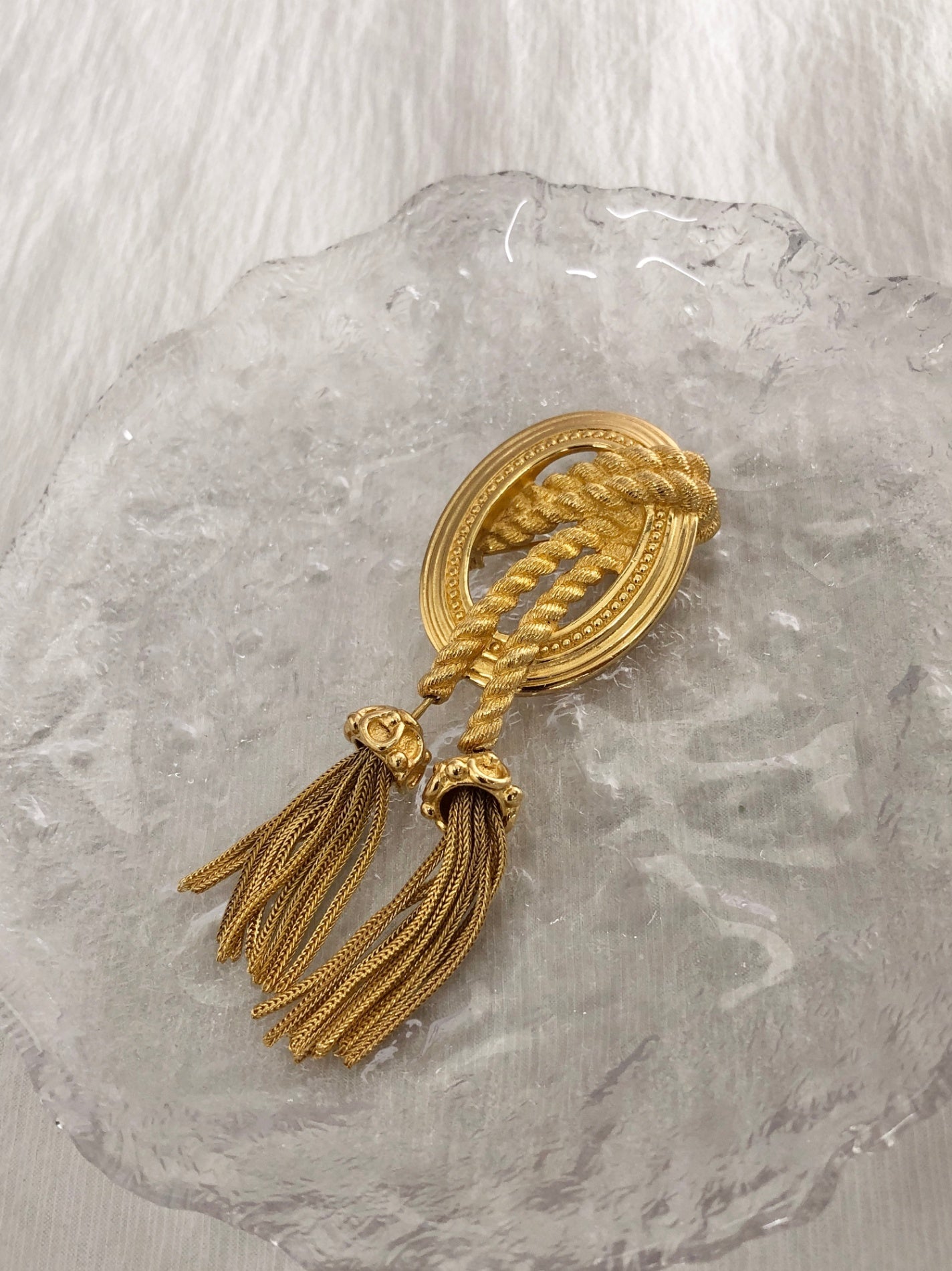 ChristianDiorクリスチャンディオールブロッチヴィンテージ Christian Dior Tassel Brooch Gold Vintage z3v66b – VintageShop solo
