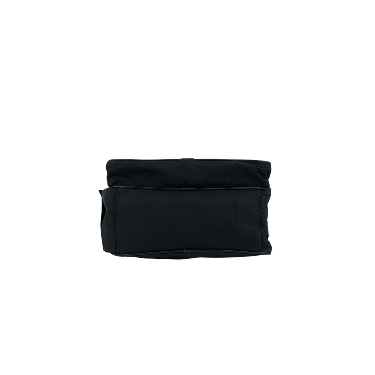 PRADA Triangle Logo Shoulder bag Black Vintage 5mf4gv