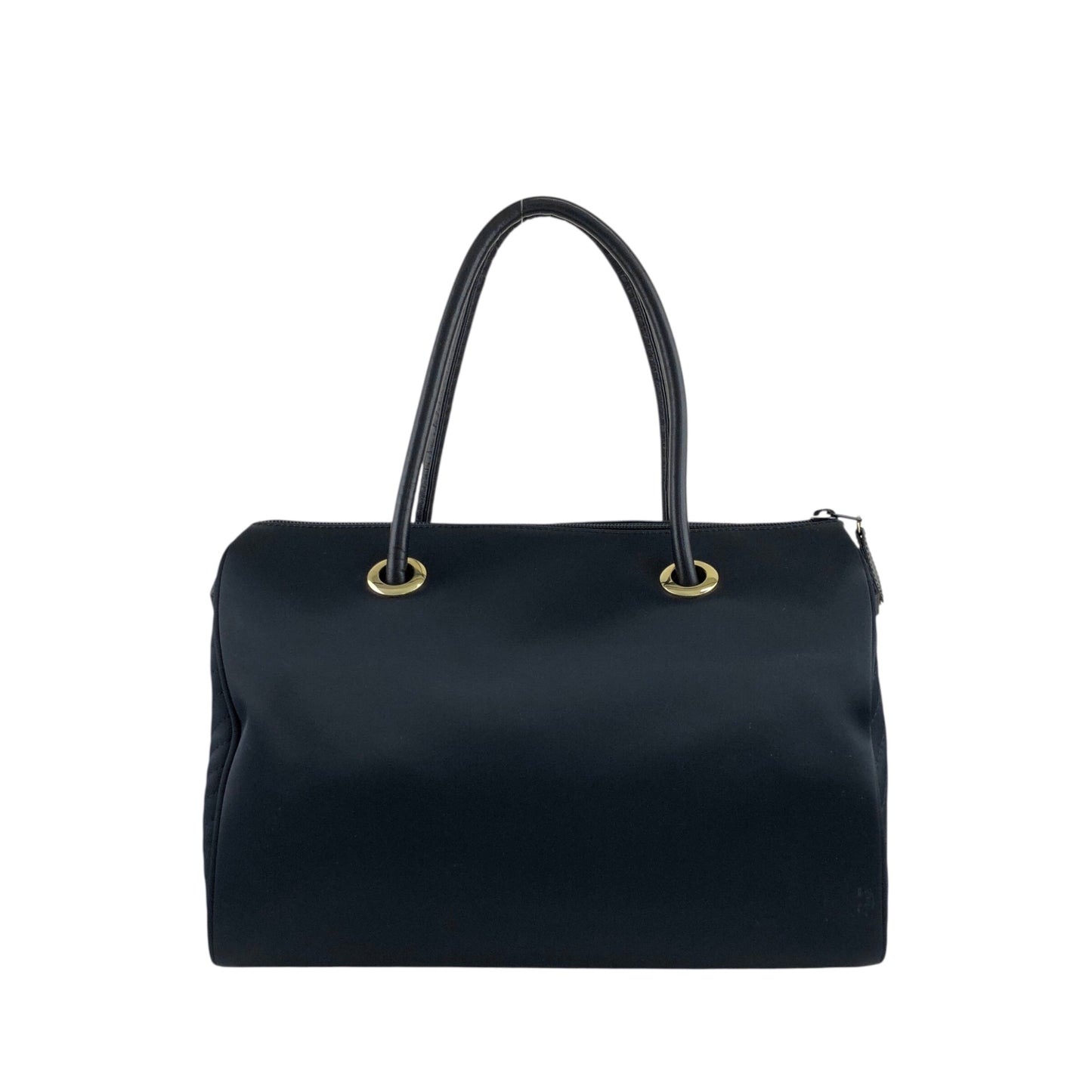 Yves Saint Laurent YSL 標誌手提波士頓包黑色復古 rn8bbj
