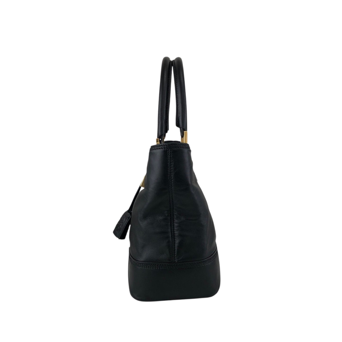 LOEWE Anagram Totebag Black Vintage ycheug