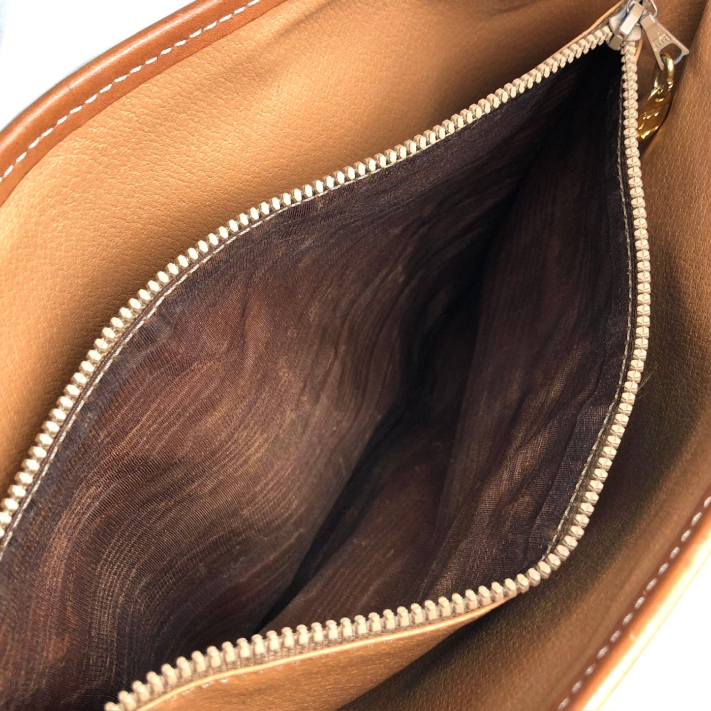 CELINE Macadam Blason Handbag Totebag Beige Vintage dvaj7z