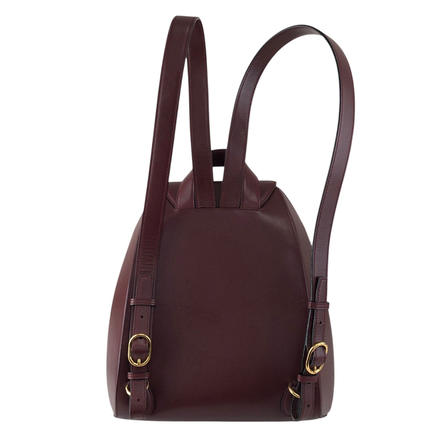 Cartier Turn Lock Backpack Bordeaux Vintage txrxit