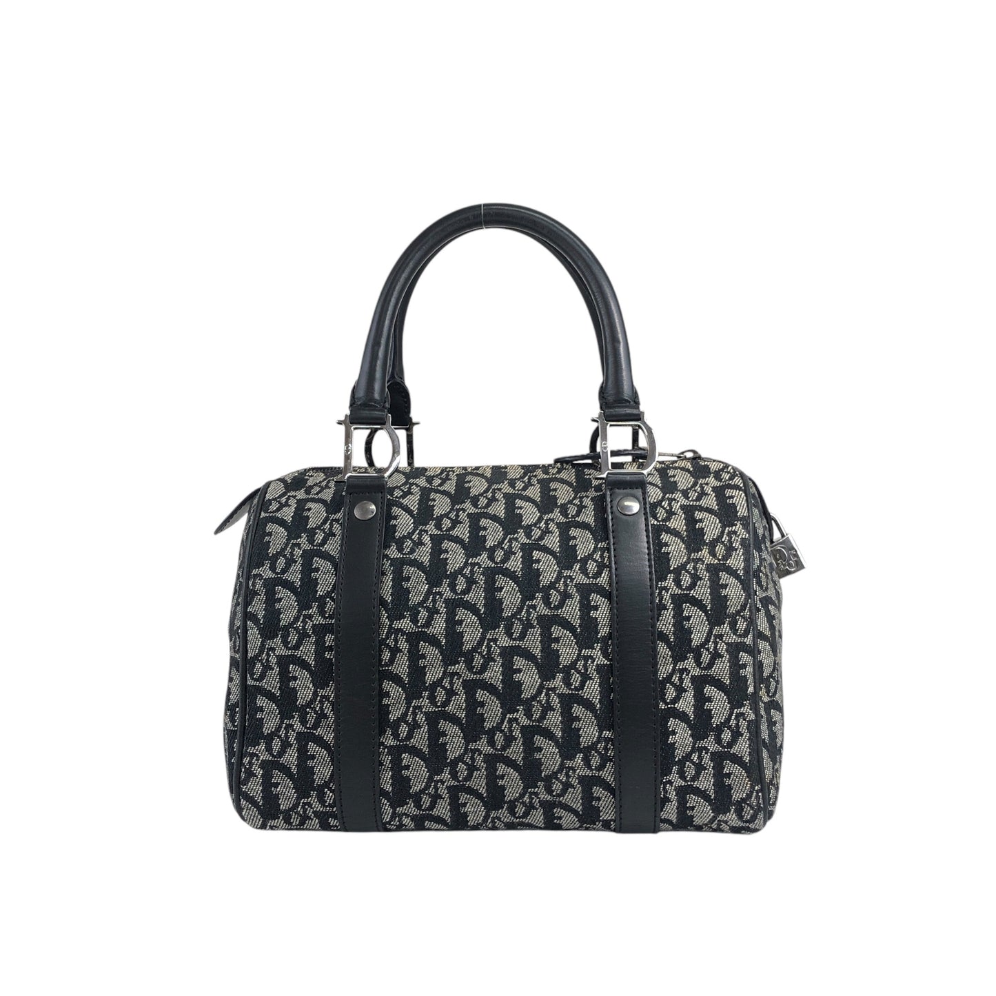 Christian Dior Trotter 手提包 波士頓包 黑色 復古 gyebye