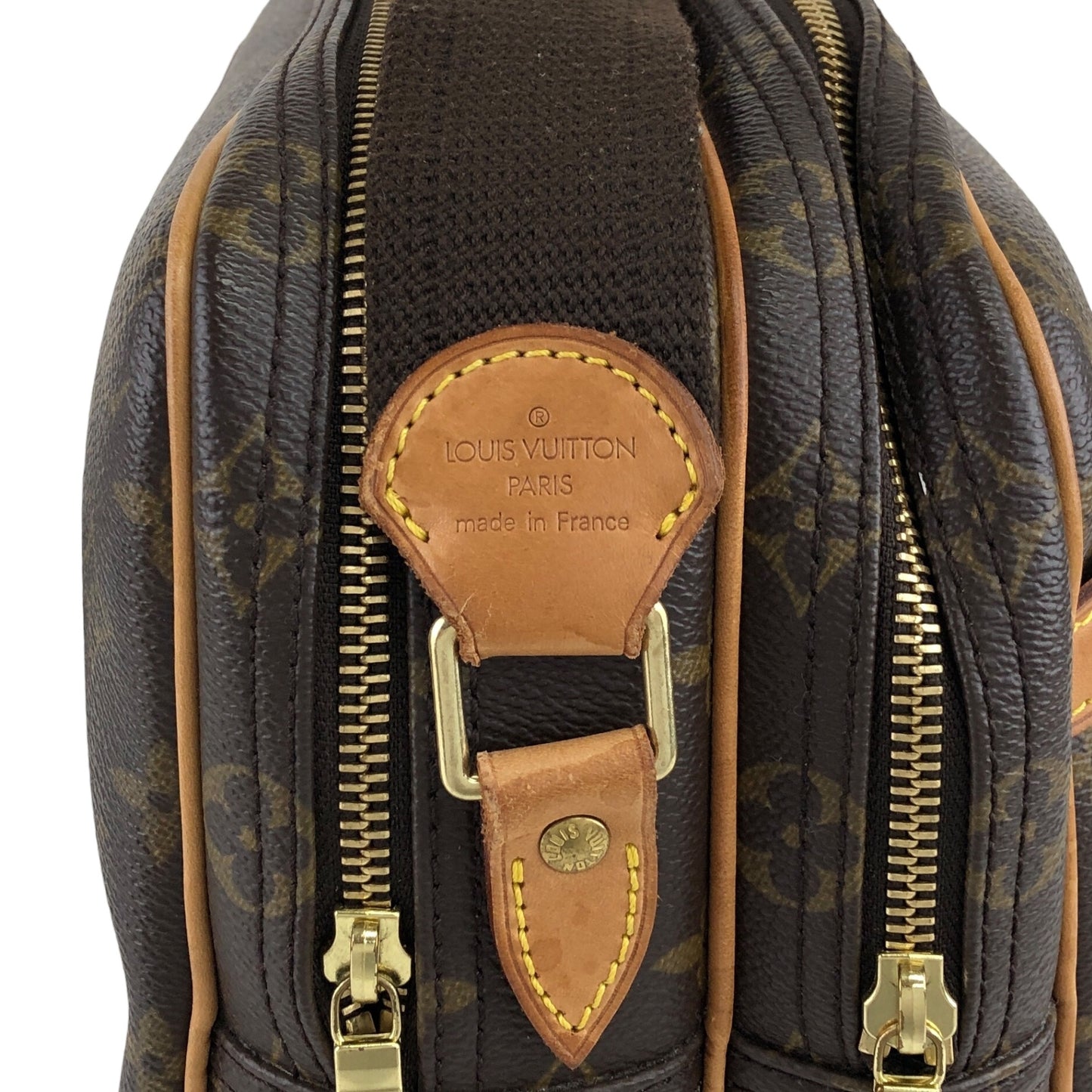 LOUIS VUITTON Monogram Shoulder bag Brown M45254 Vintage ppsgxs