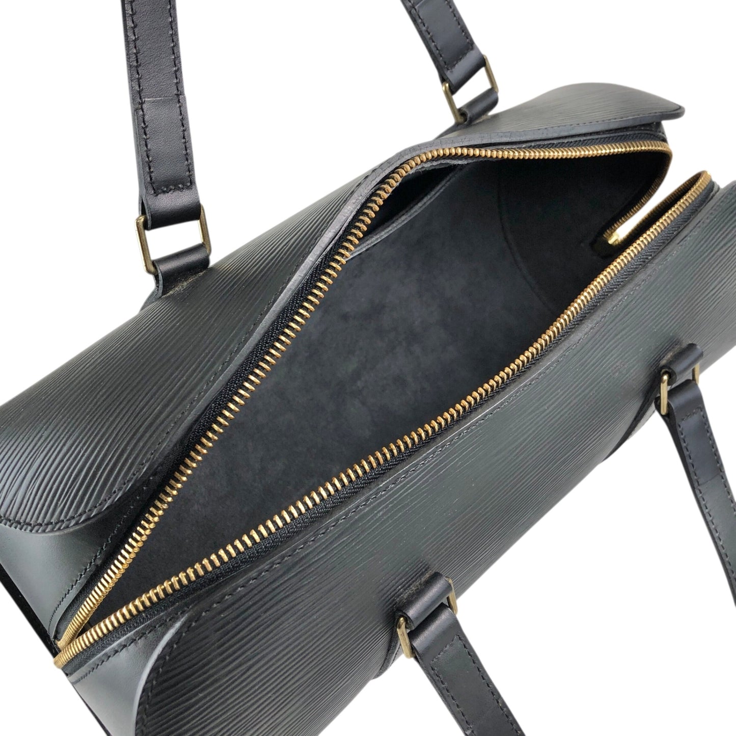 LOUIS VUITTON Epi Handbag Black Vintage 6snpey