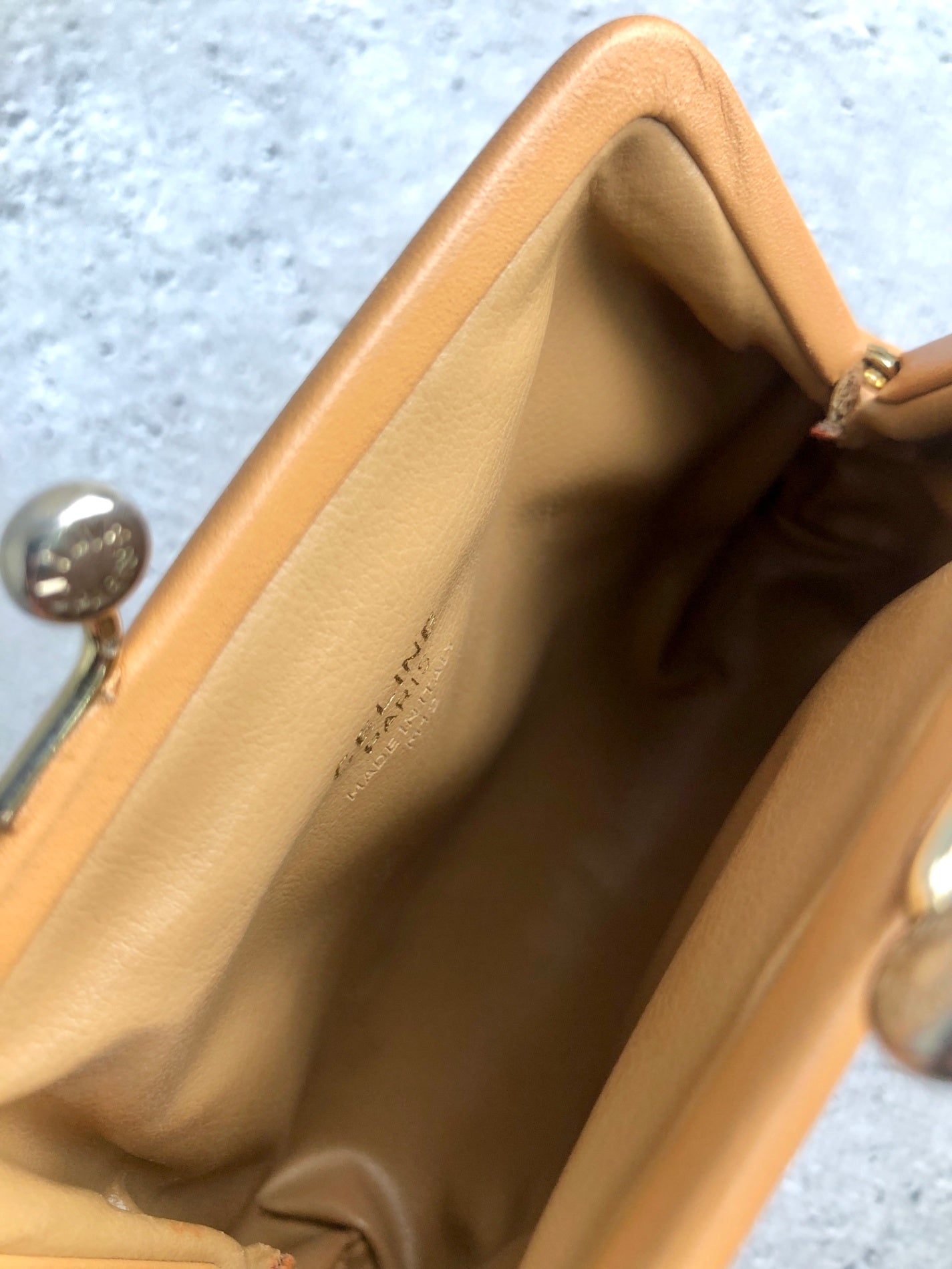 CELINE Macadam Blason 金屬扣零錢包 棕色 復古 bva4rv