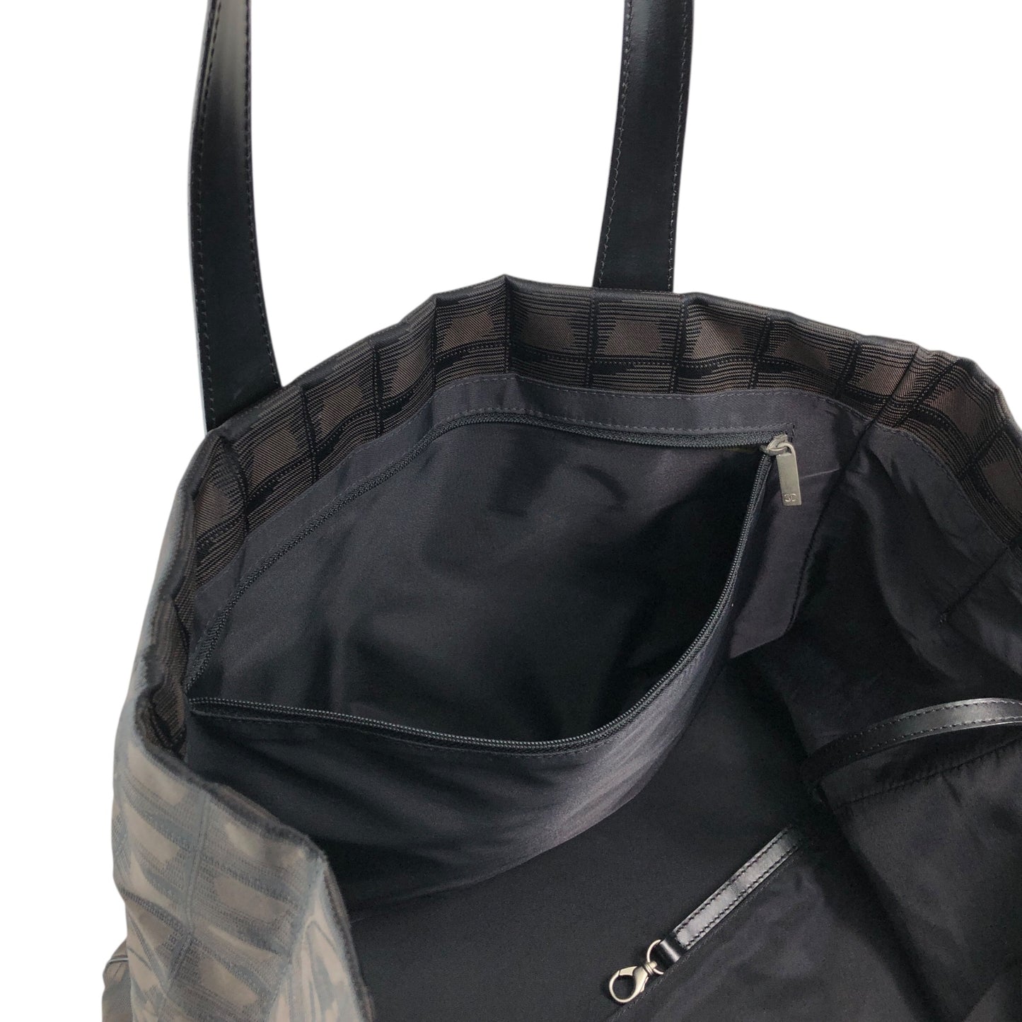 CHANEL New Travel Line Totebag Brown Vintage fxv5jr