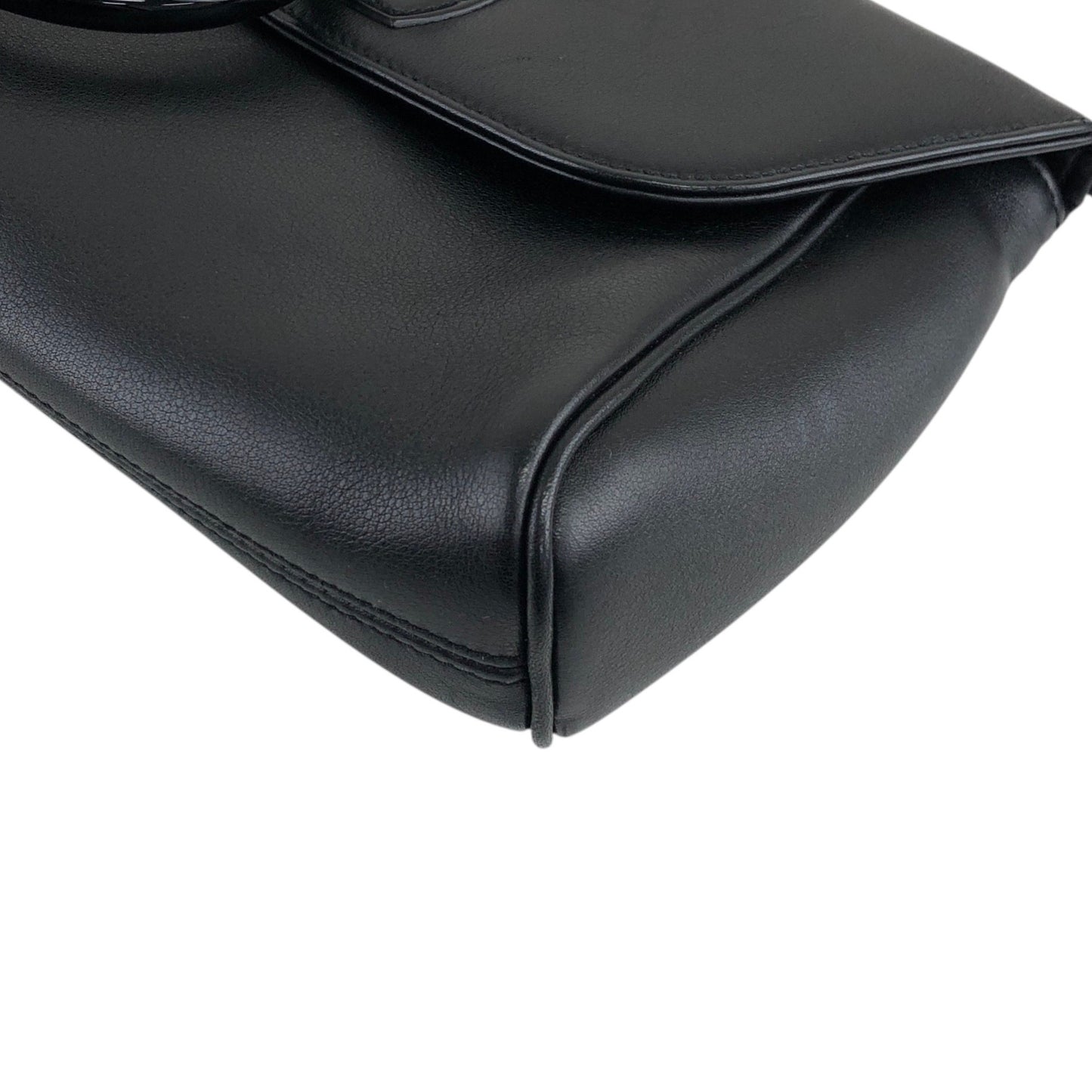 Salvatore Ferragamo Gancini 單肩包 Hobobag 黑色 復古 5vrh26