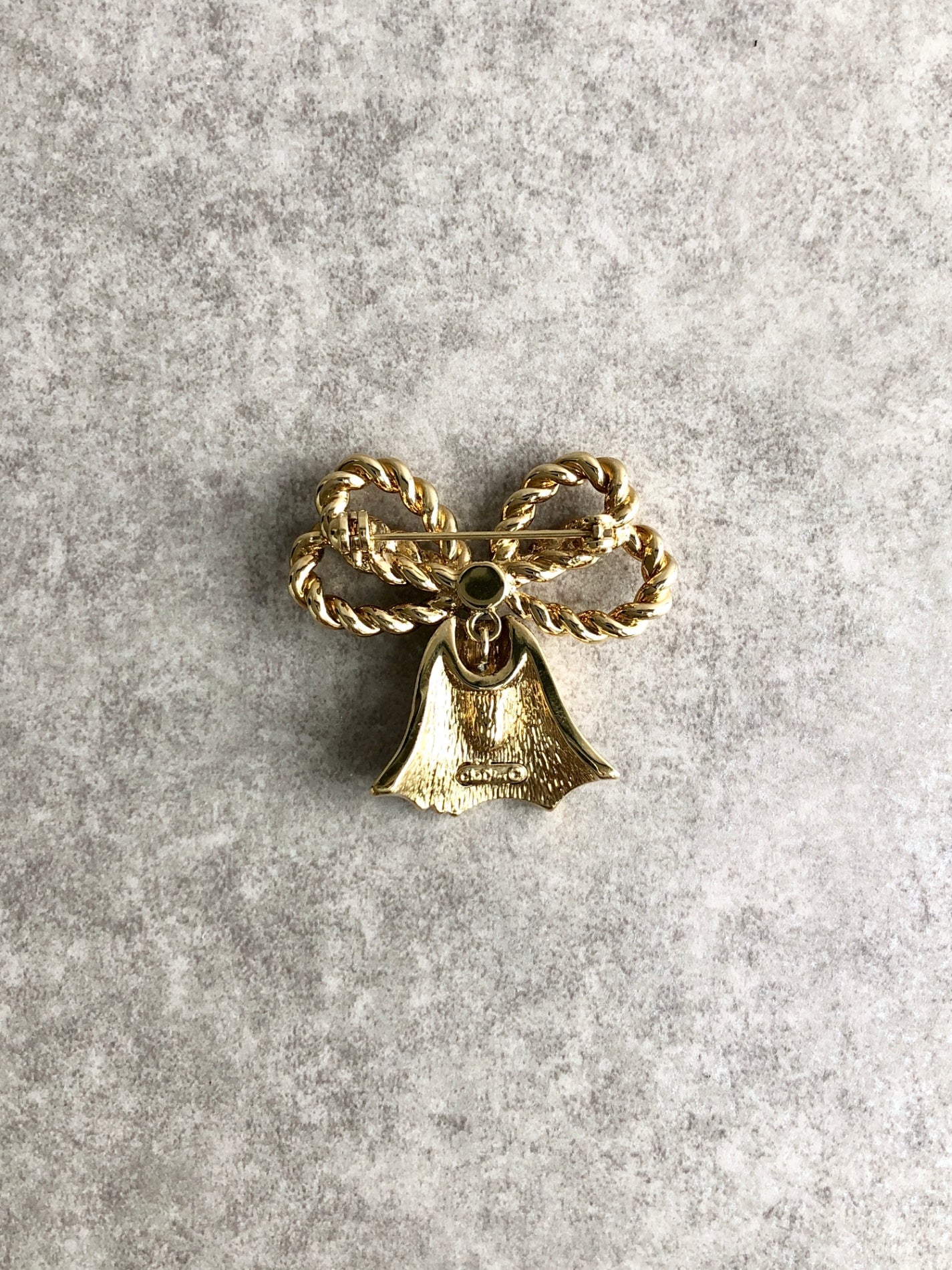 Christian Dior Brooch Gold Vintage j37x4j