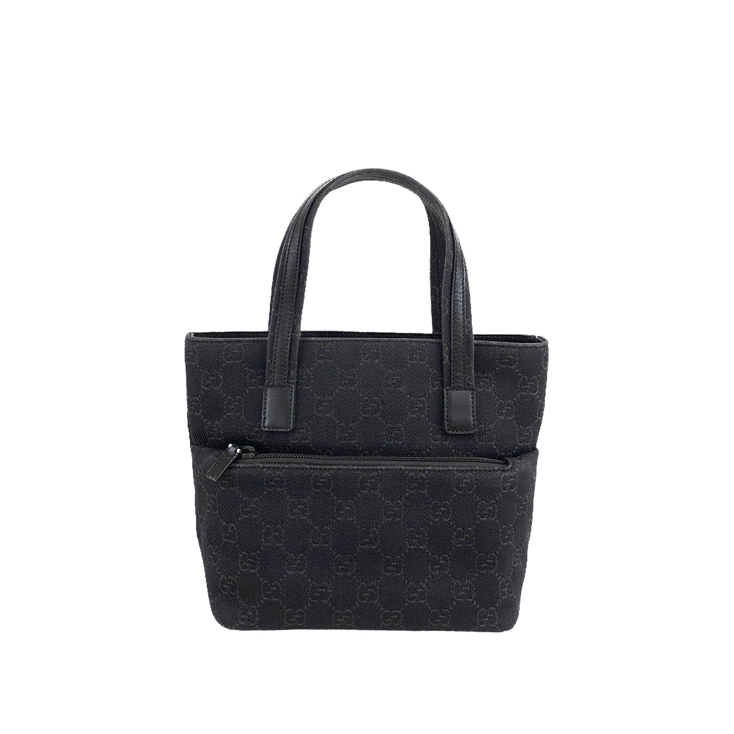 GUCCI GG Canvas Handbag Brown Vintage rvtuey