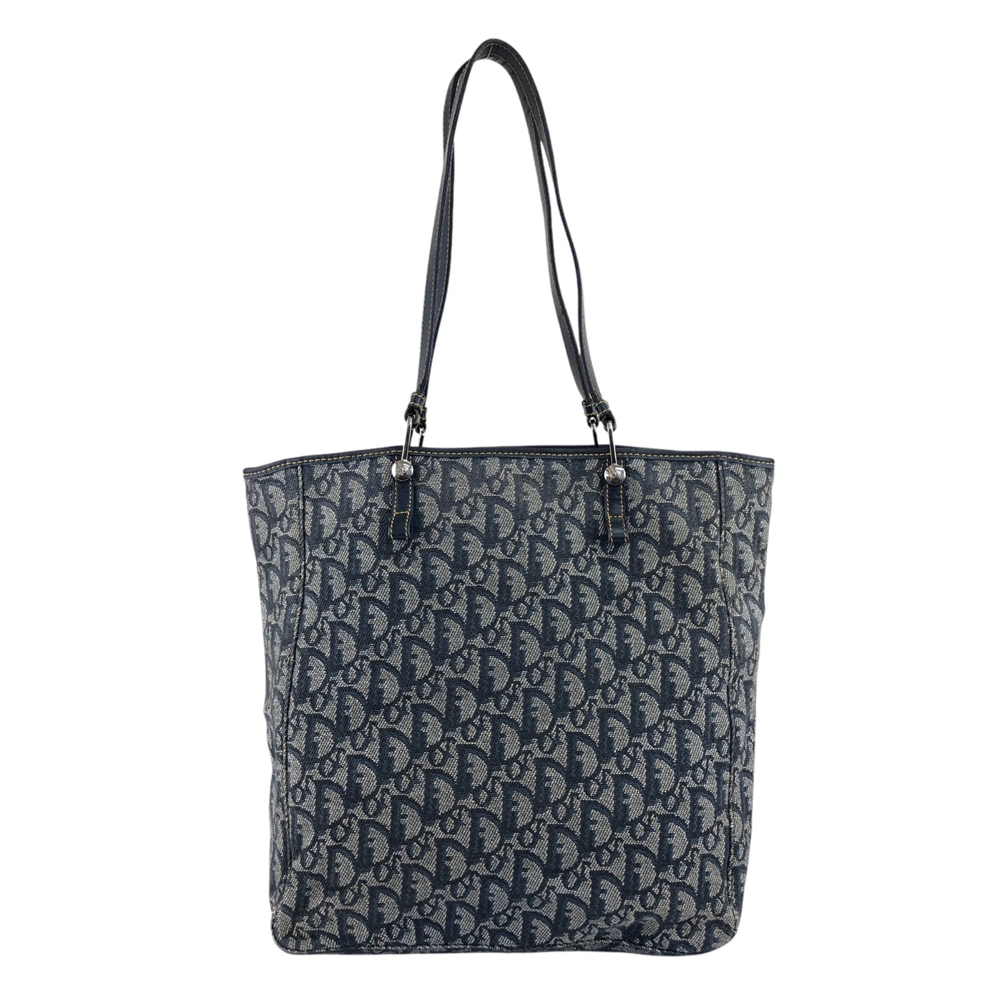 Christian Dior Trotter Totebag Navy Vintage mf286d