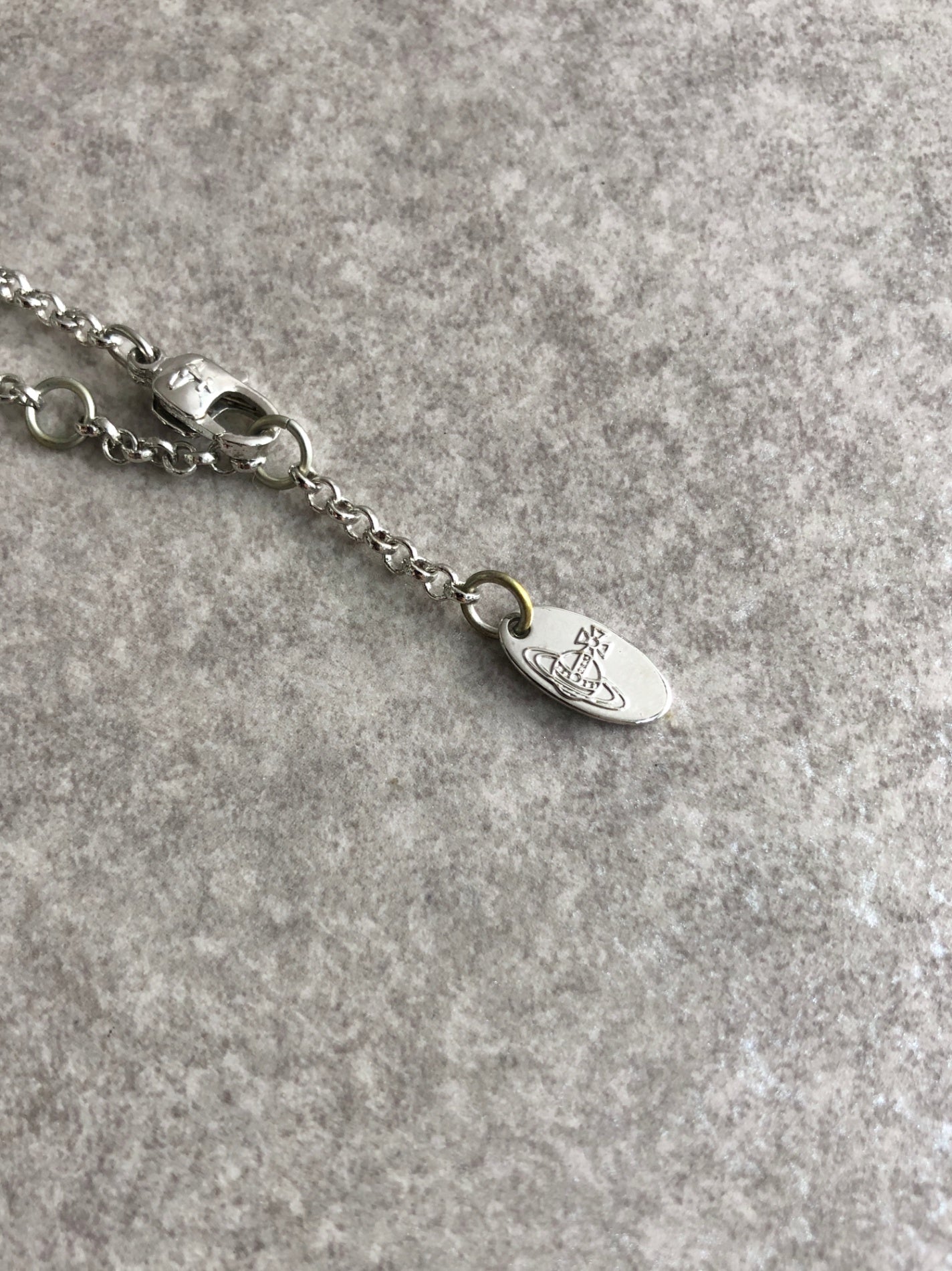 Vivienne Westwood Necklace Silver Vintage imxs8r