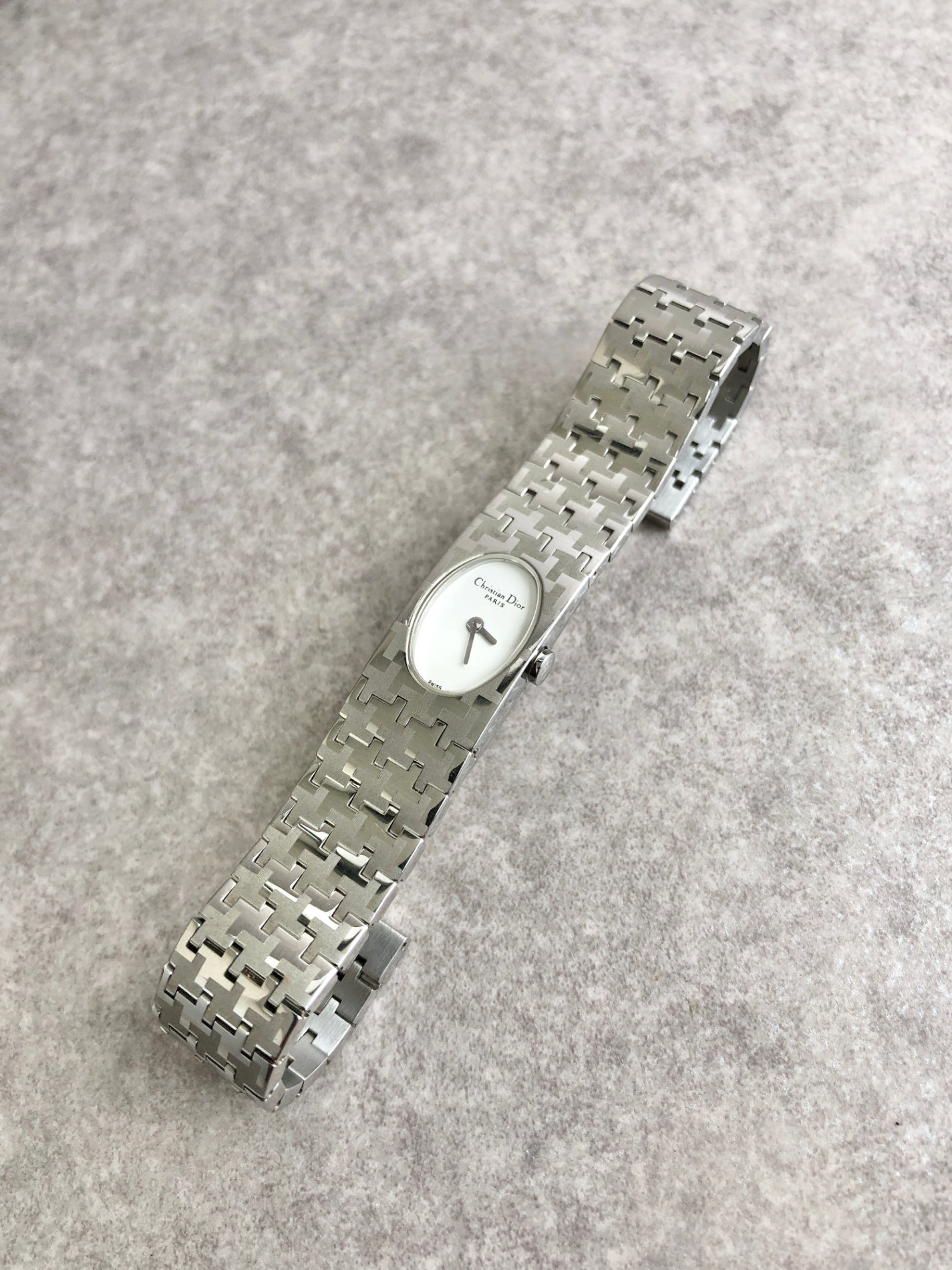Christian Dior Watch Silver D70-100 Vintage j2ikyh
