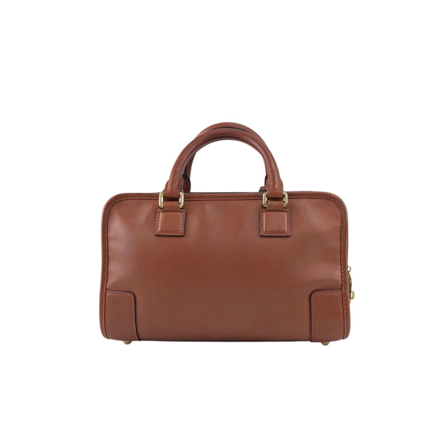 LOEWE Amazona23 Anagram Two-way Small Boston bag Shoulder bag Brown Vintage 3m6b28