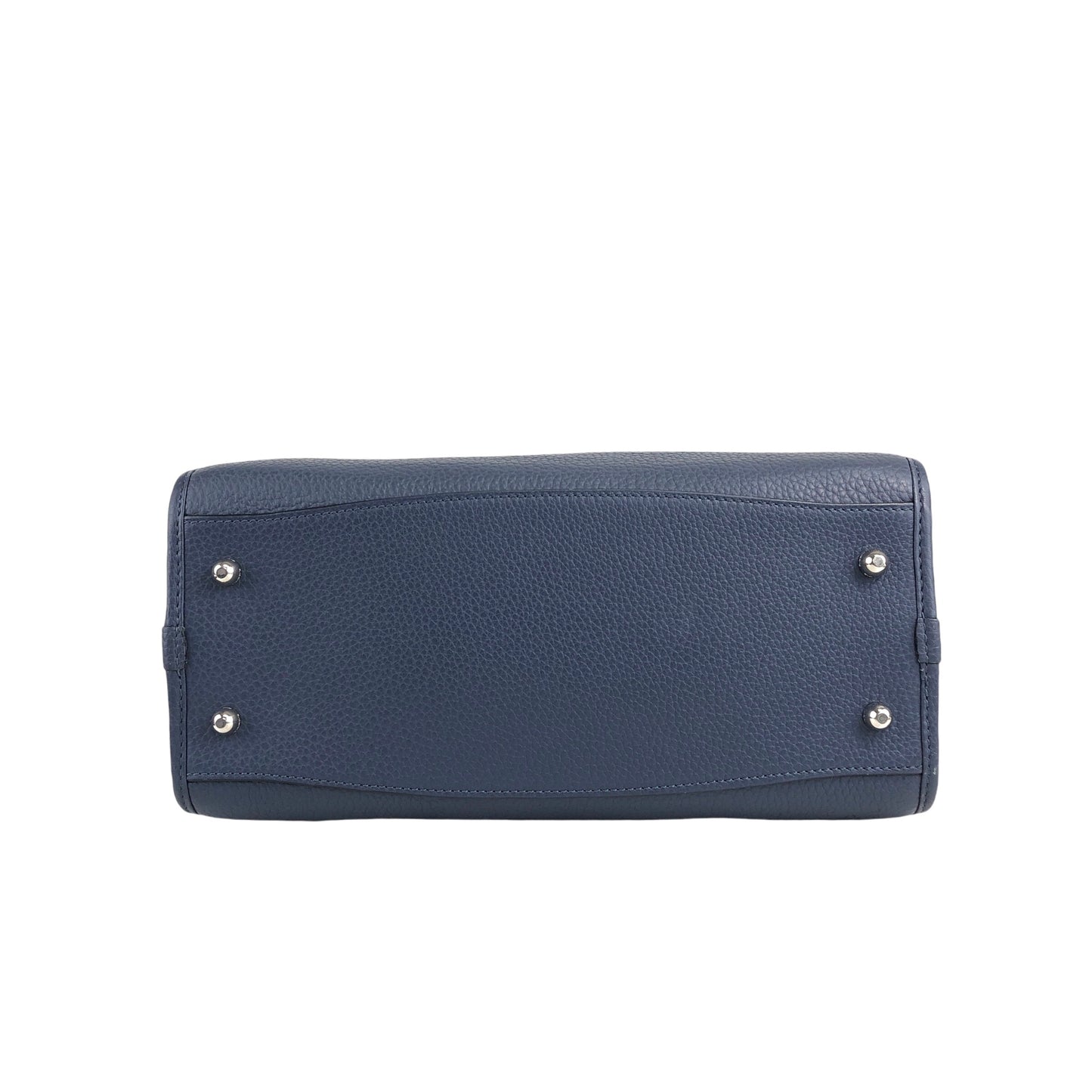 LOEWE Anagram Two-way Handbag Shoulder bag Blue Vintage bni3pa