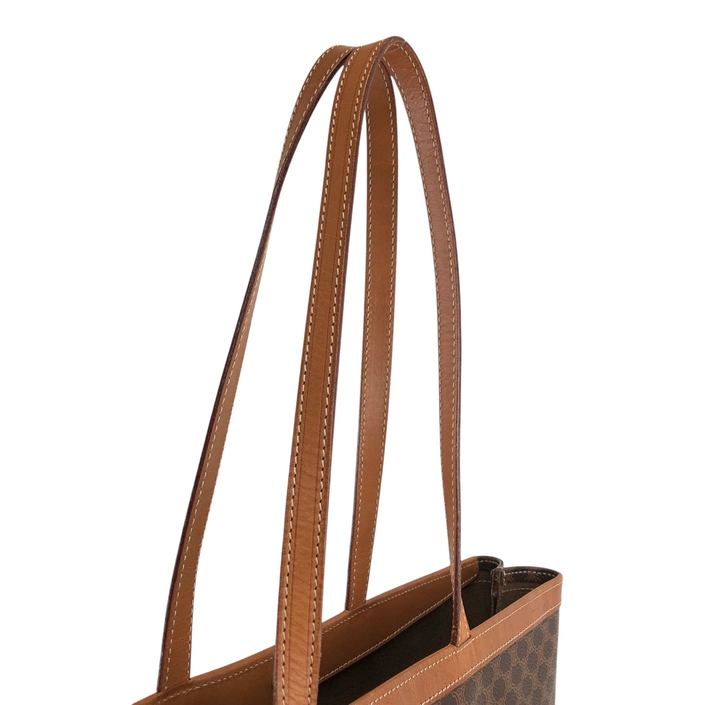 CELINE Macadam Blason Totebag Brown Vintage itx5ur