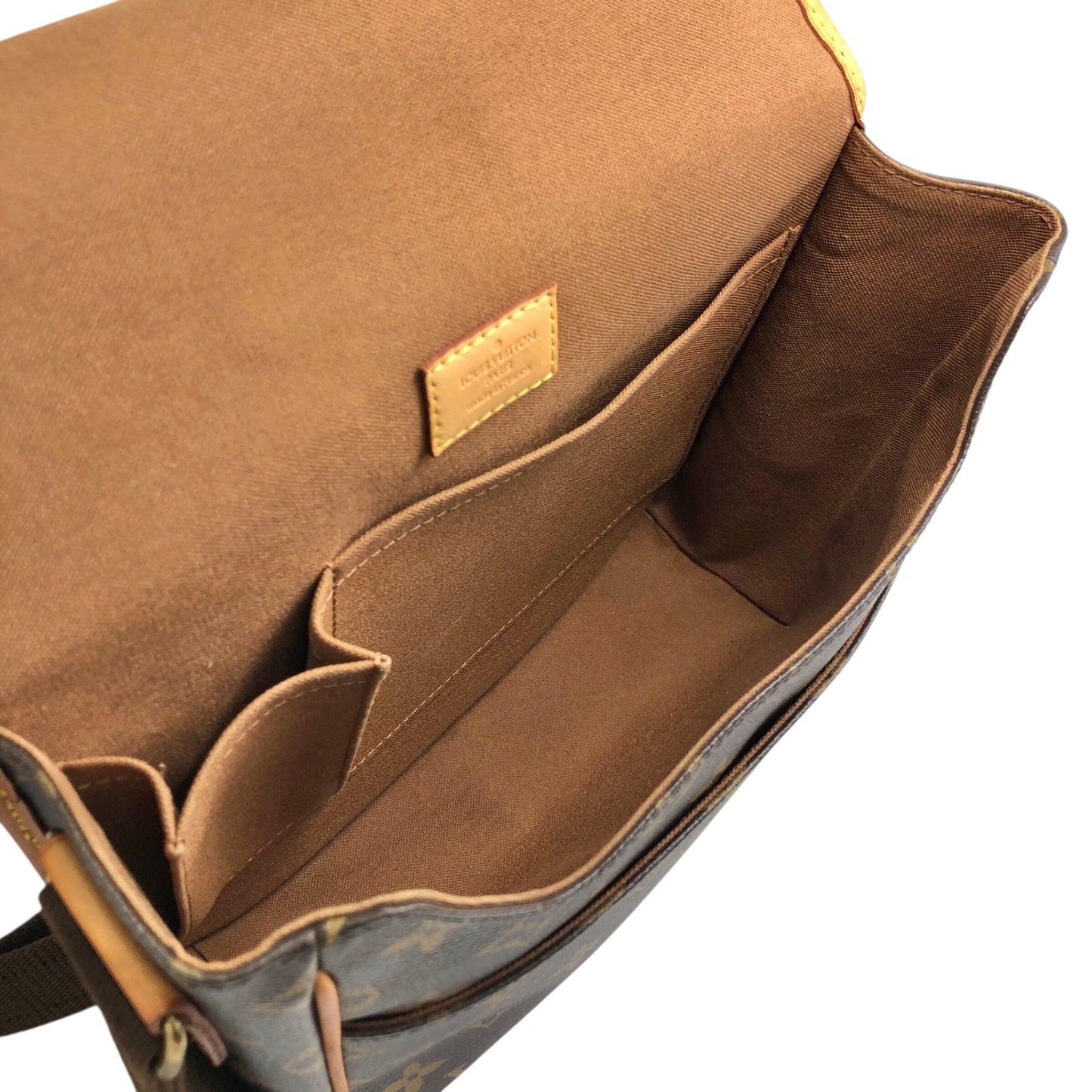 LOUIS VUITTON Monogram Shoulder bag Brown M40106 Vintage y7ndbw