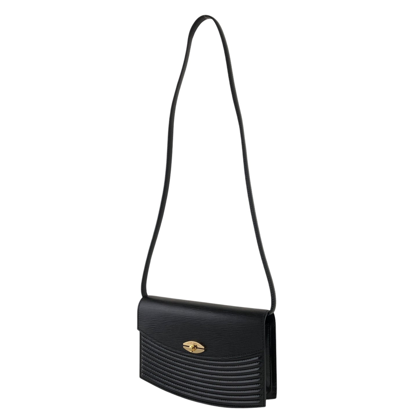 LOUIS VUITTON Epi 單肩包 黑色 M52562 復古 vdkgmn