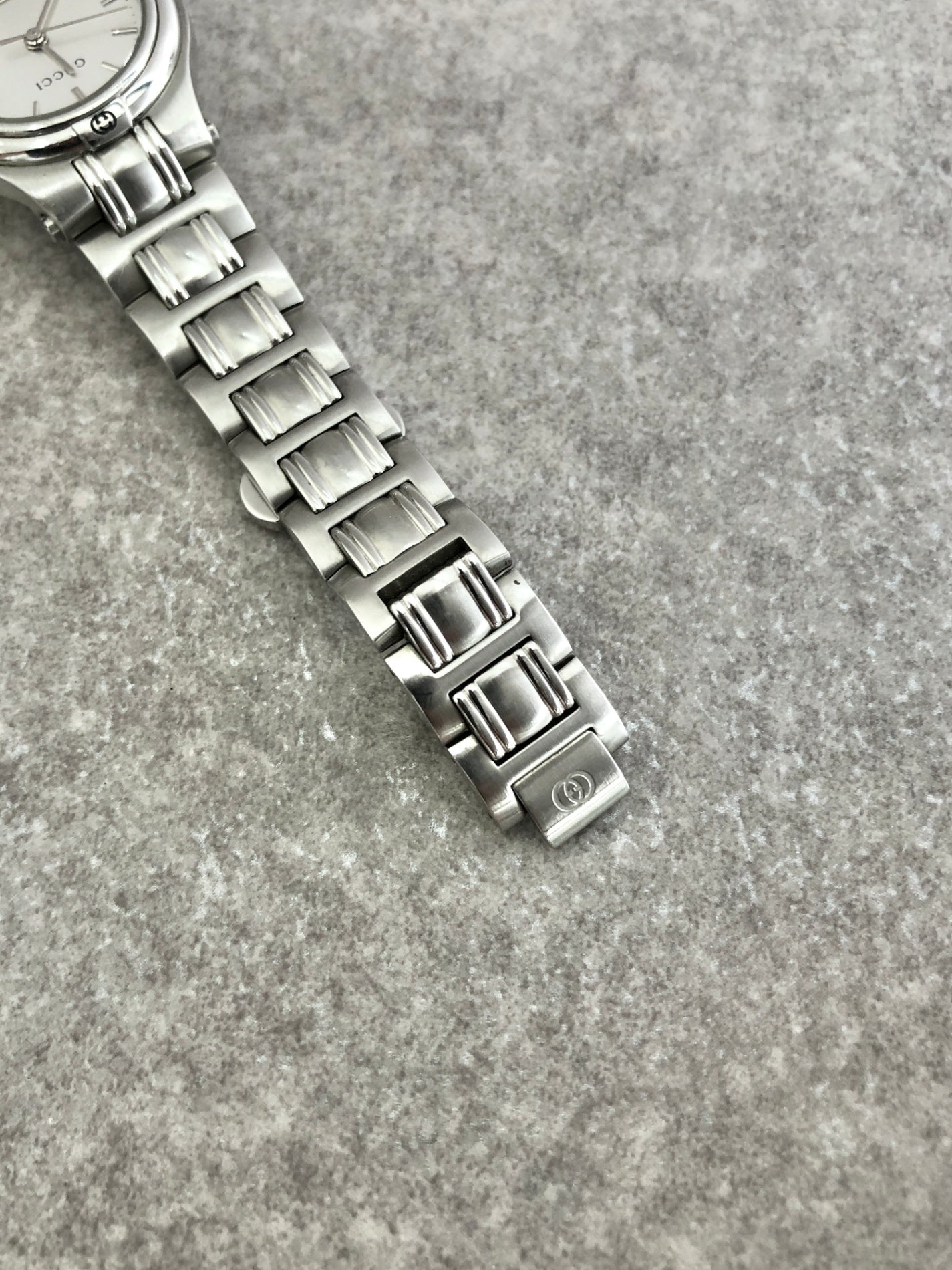 GUCCI Quartz Watch Silver Vintage 3025 g358dd