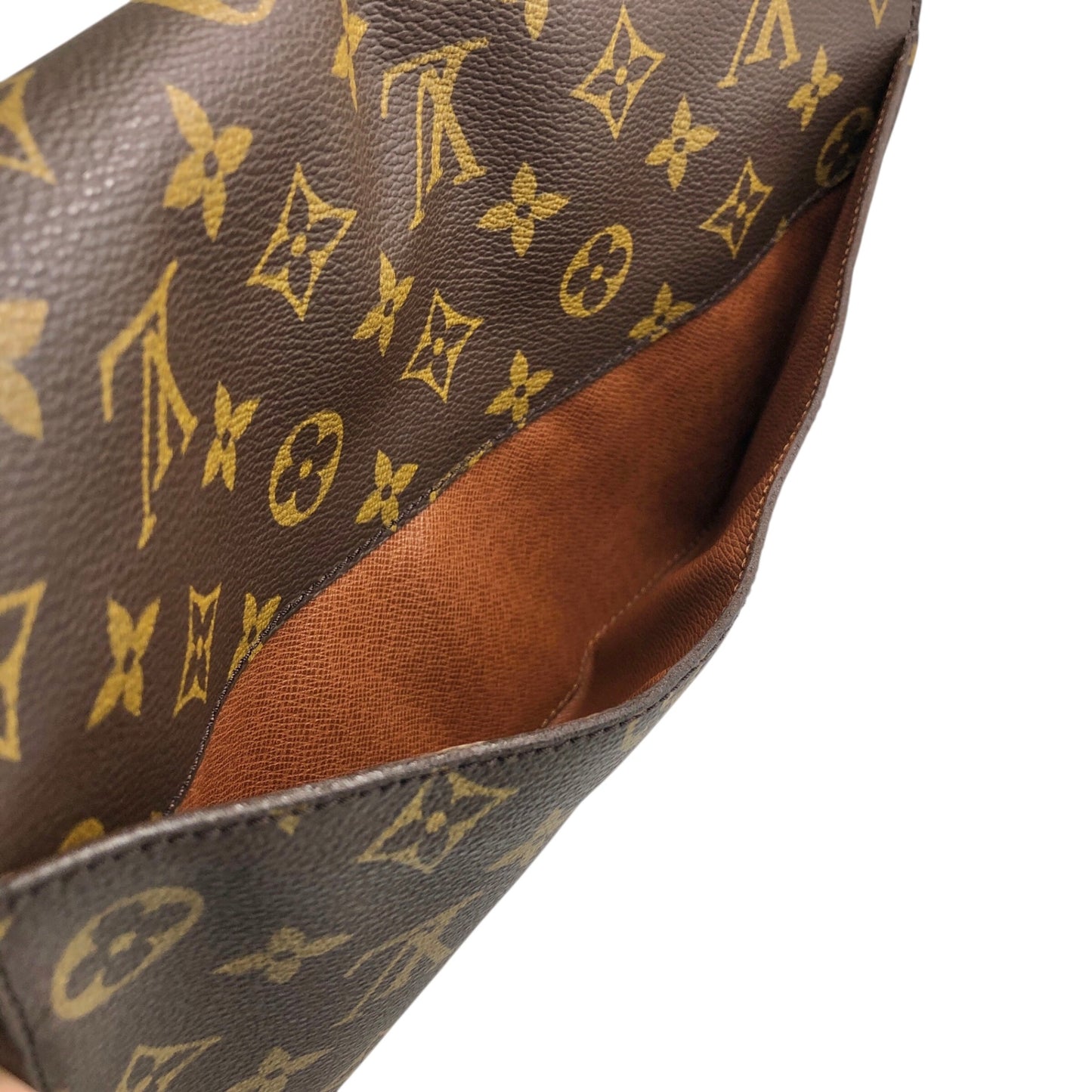 LOUIS VUITTON Monogram Shoulder bag Brown M51797 Vintage djkecm