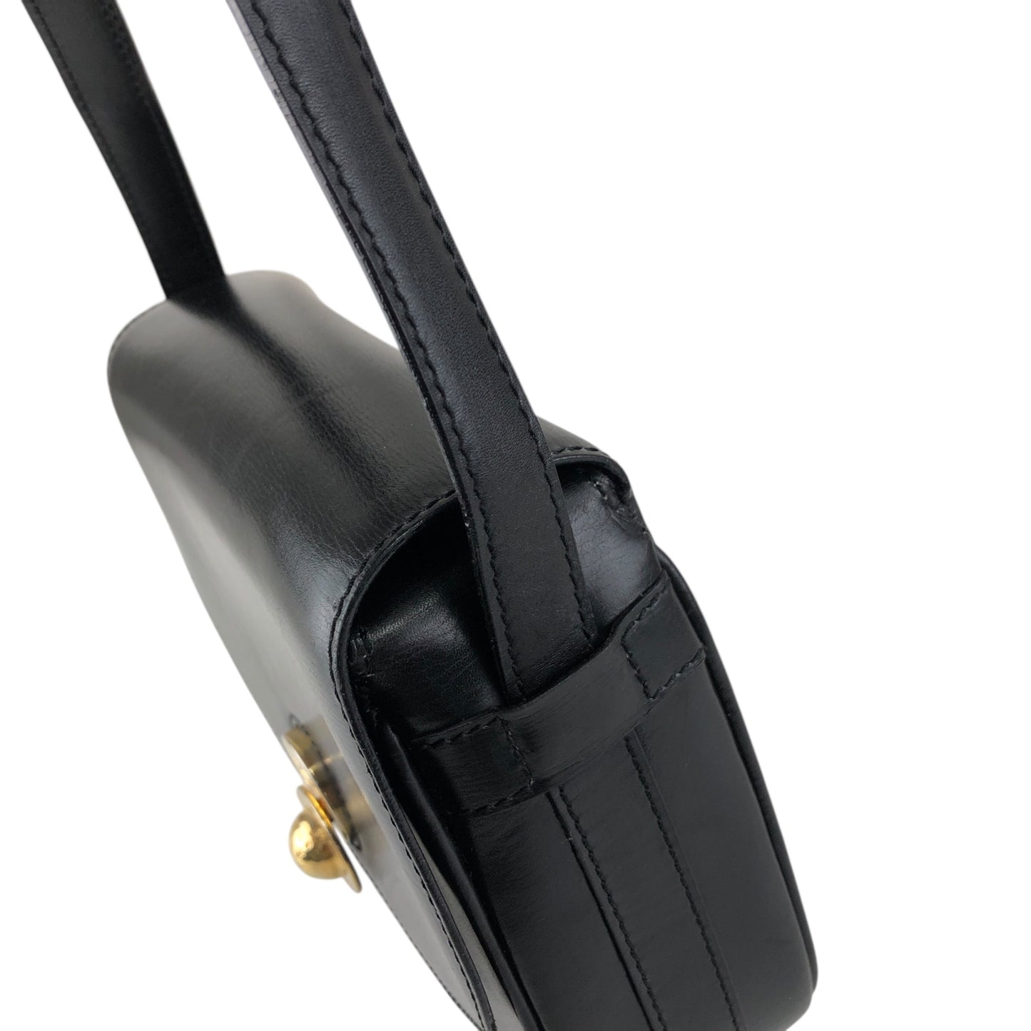 CELINE Starball Shoulder bag Black Vintage 7skrtb