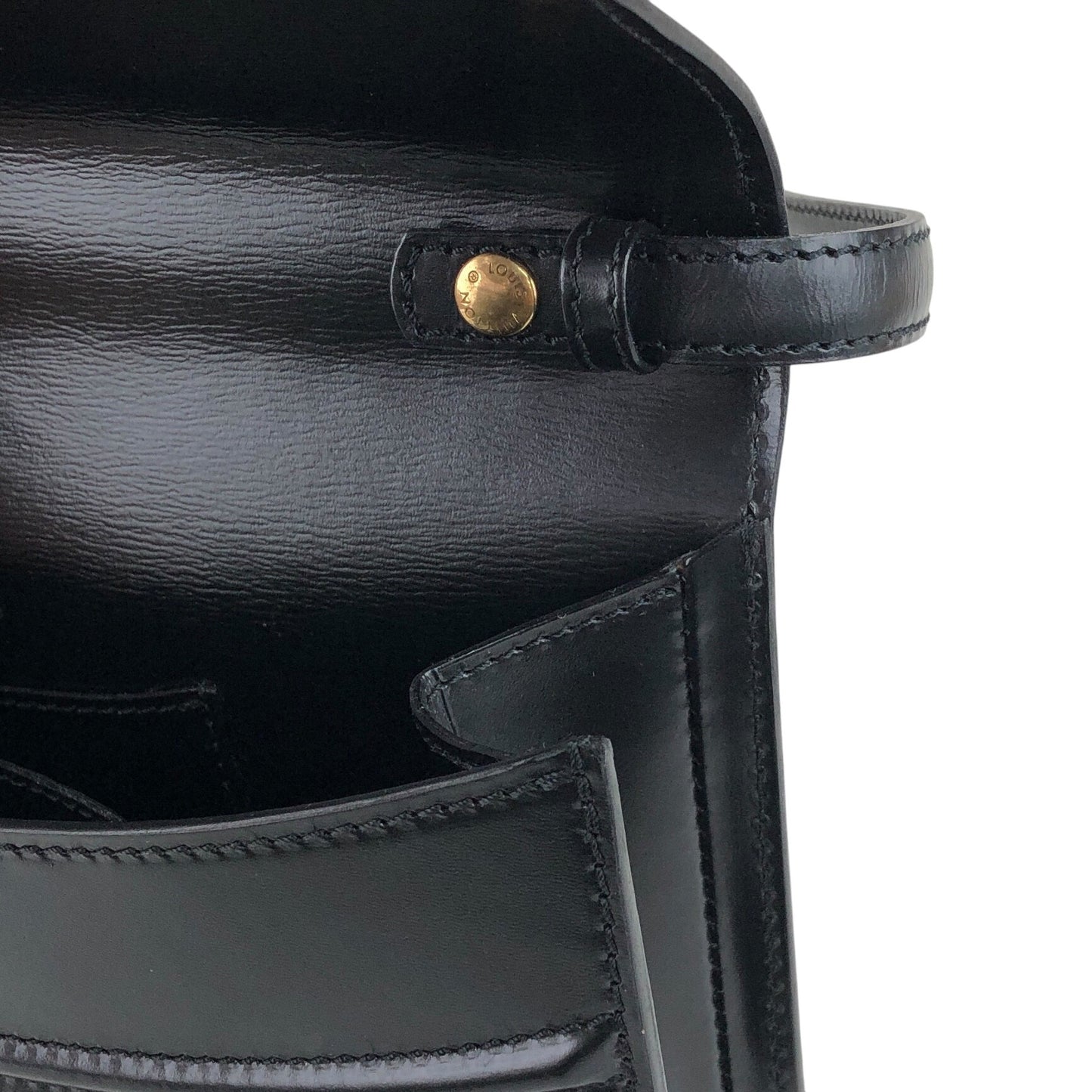 LOUIS VUITTON Epi 單肩包 黑色 M52562 復古 vdkgmn