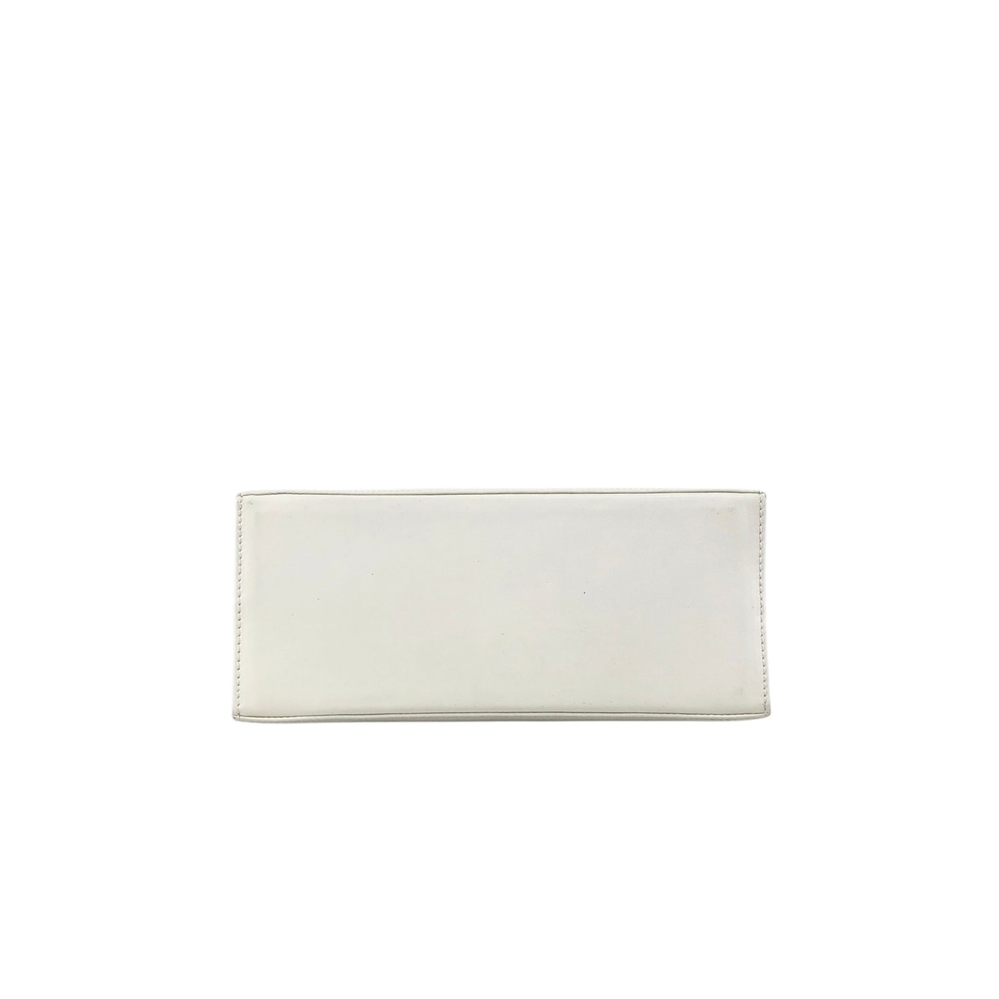 Salvatore Ferragamo Gancini Two-way Handbag Shoulder bag White Vintage d37hra