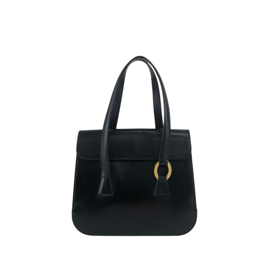 Christian Dior Logo Totebag Black Vintage ye2nnm