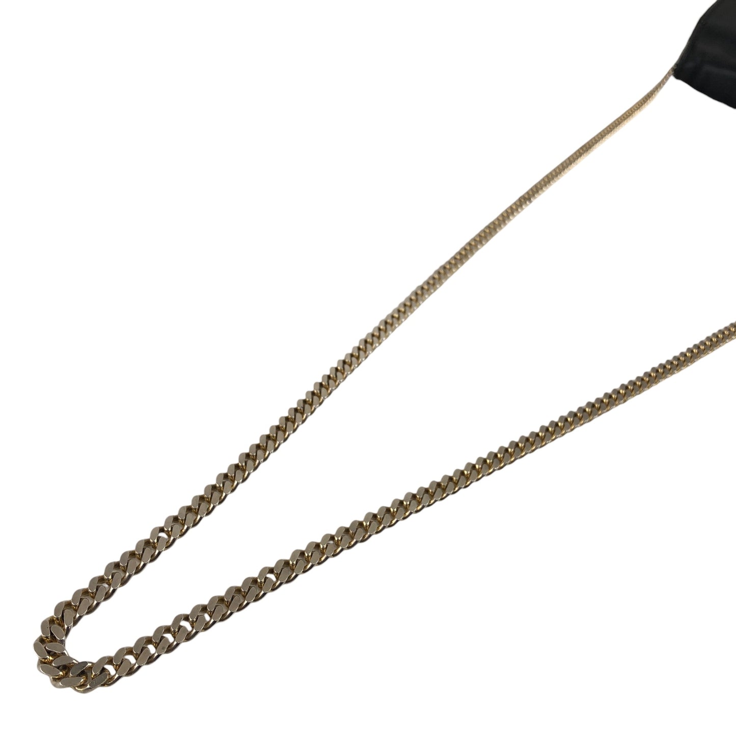 CELINE Blason Chain Shoulder bag Black Vintage jxnmfi