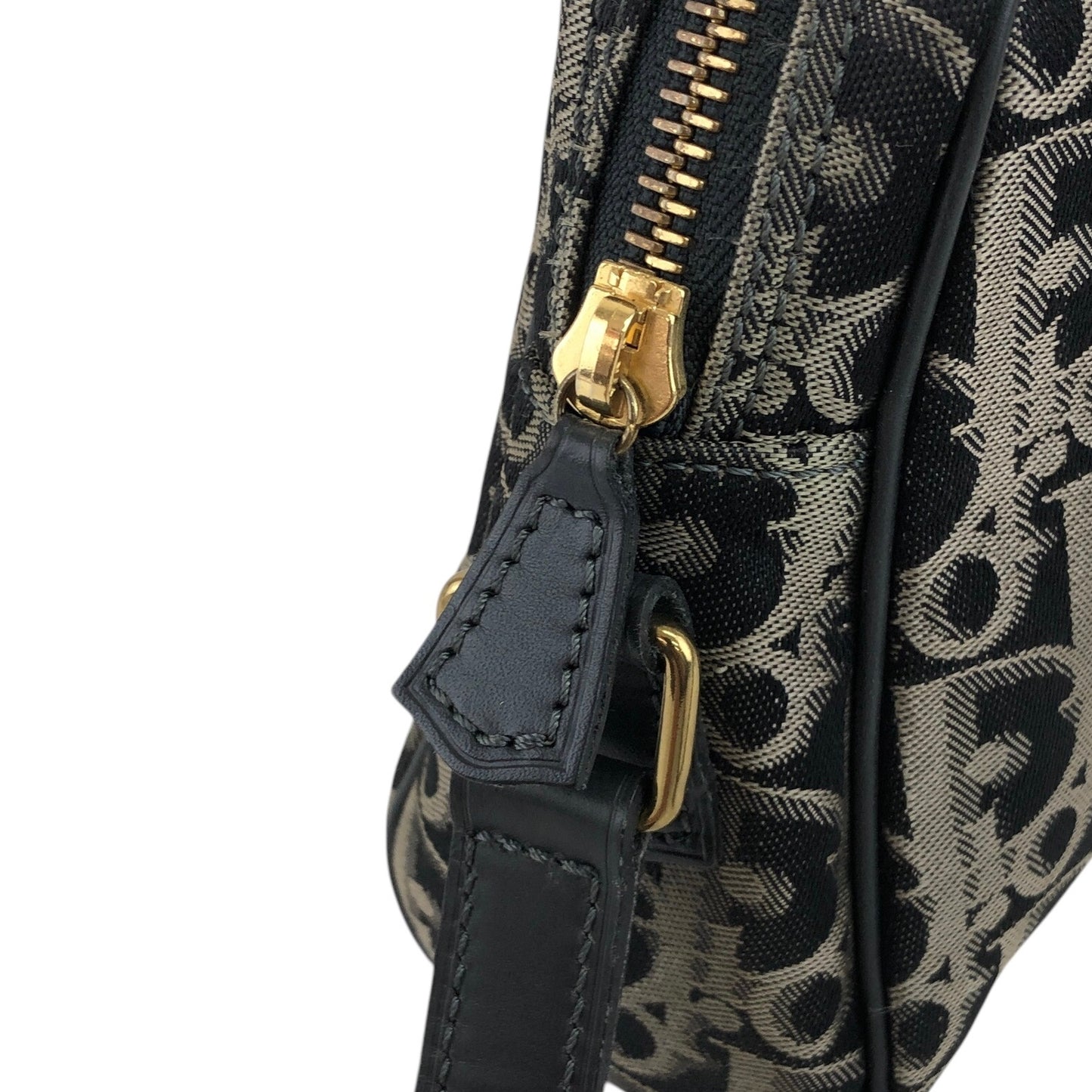 Christian Dior Trotter 小號肩背包 黑色 復古 gc672z