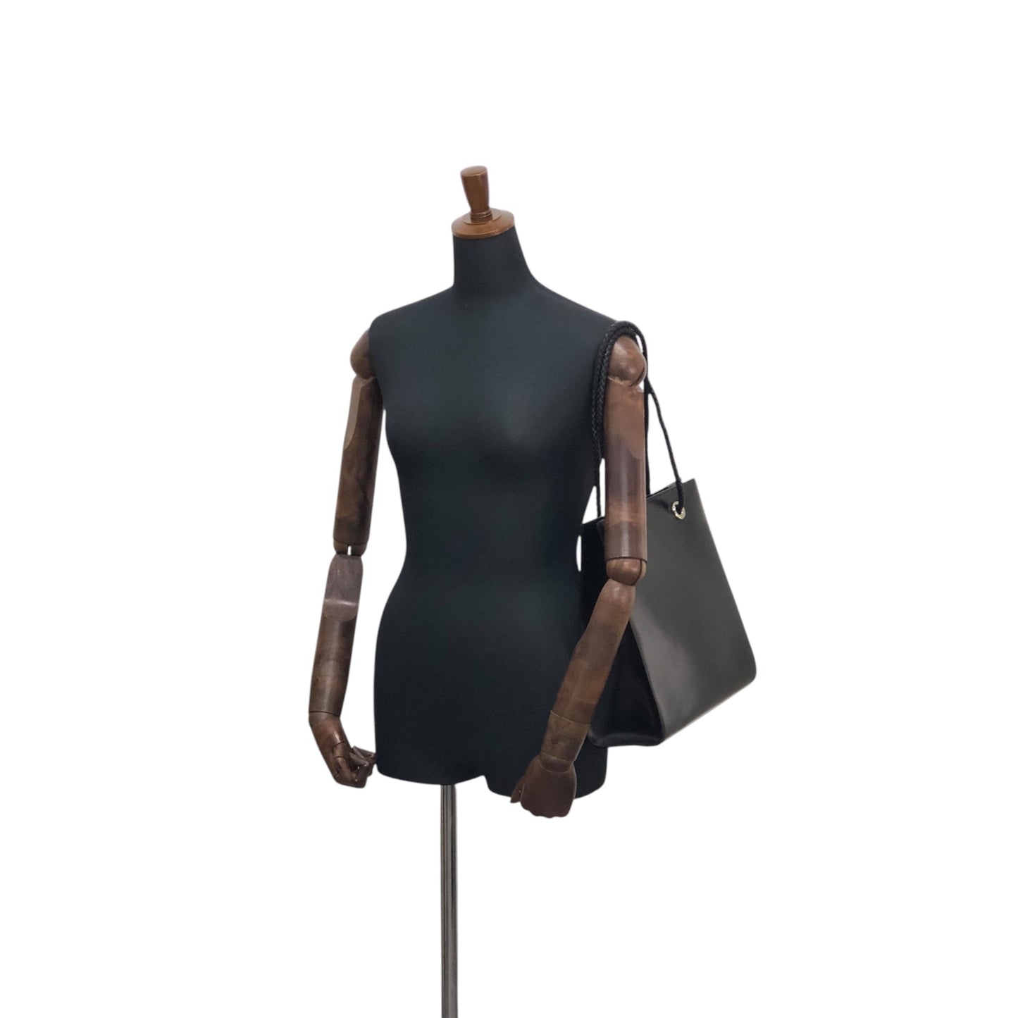 Cartier Handbag Shoulder bag Black Vintage amhwat