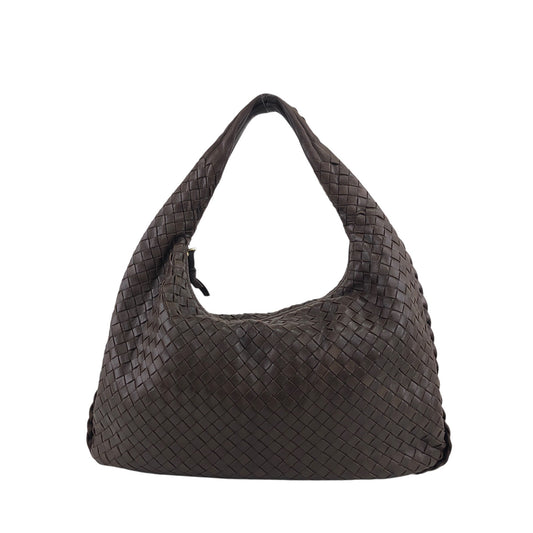 Bottega Veneta Intrecciato Shoulder bag Hobobag Brown Vintage 8kxwhy