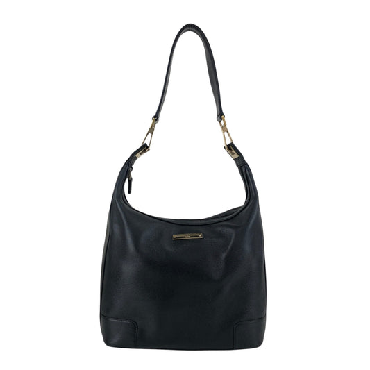 GUCCI Logo Shoulder bag Black Vintage mahiw3