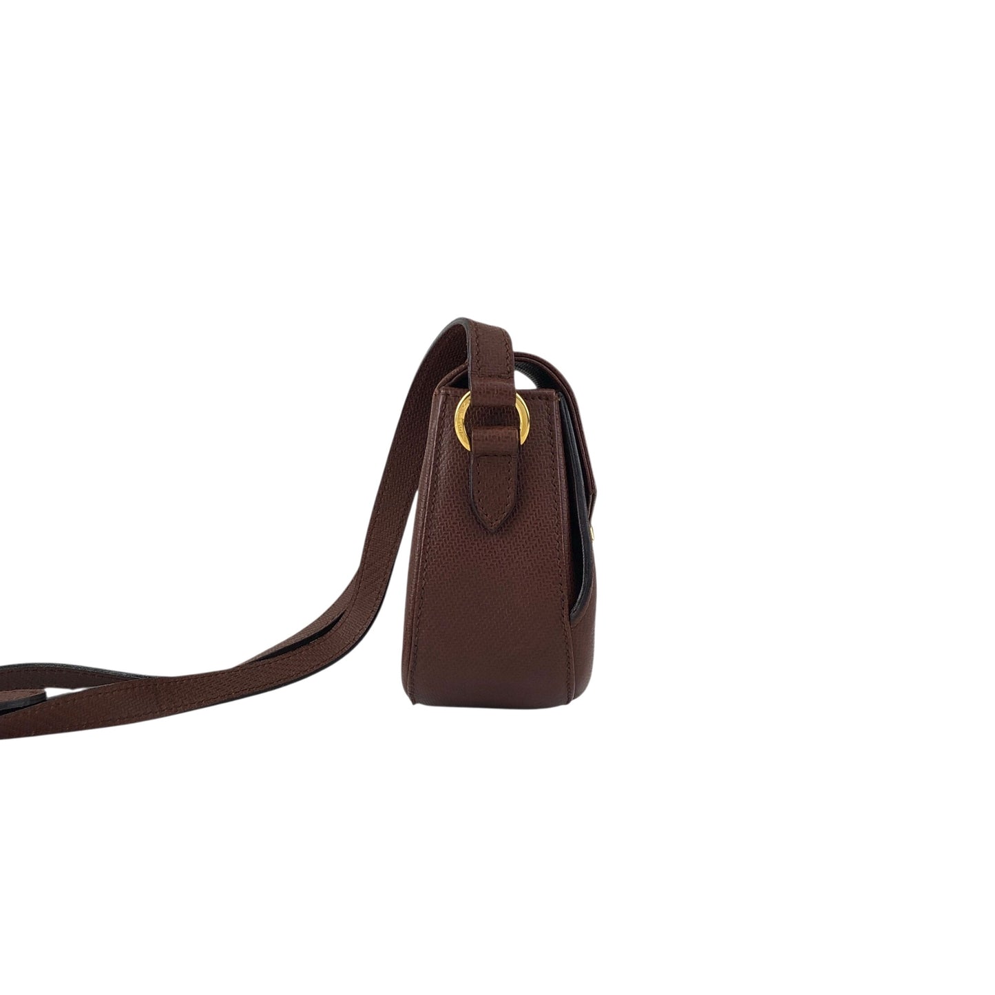 Salvatore Ferragamo Lock Shoulder bag Bordeaux Vintage 6kbanu
