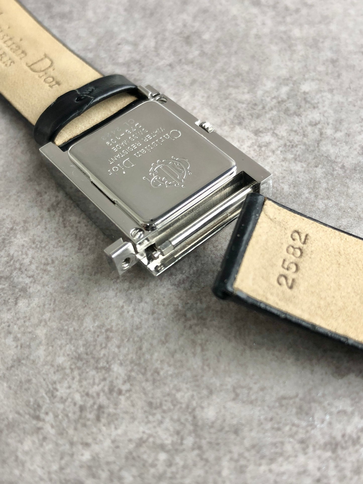Christian Dior Quartz Watch Silver Vintage D79-109 hjjr3z
