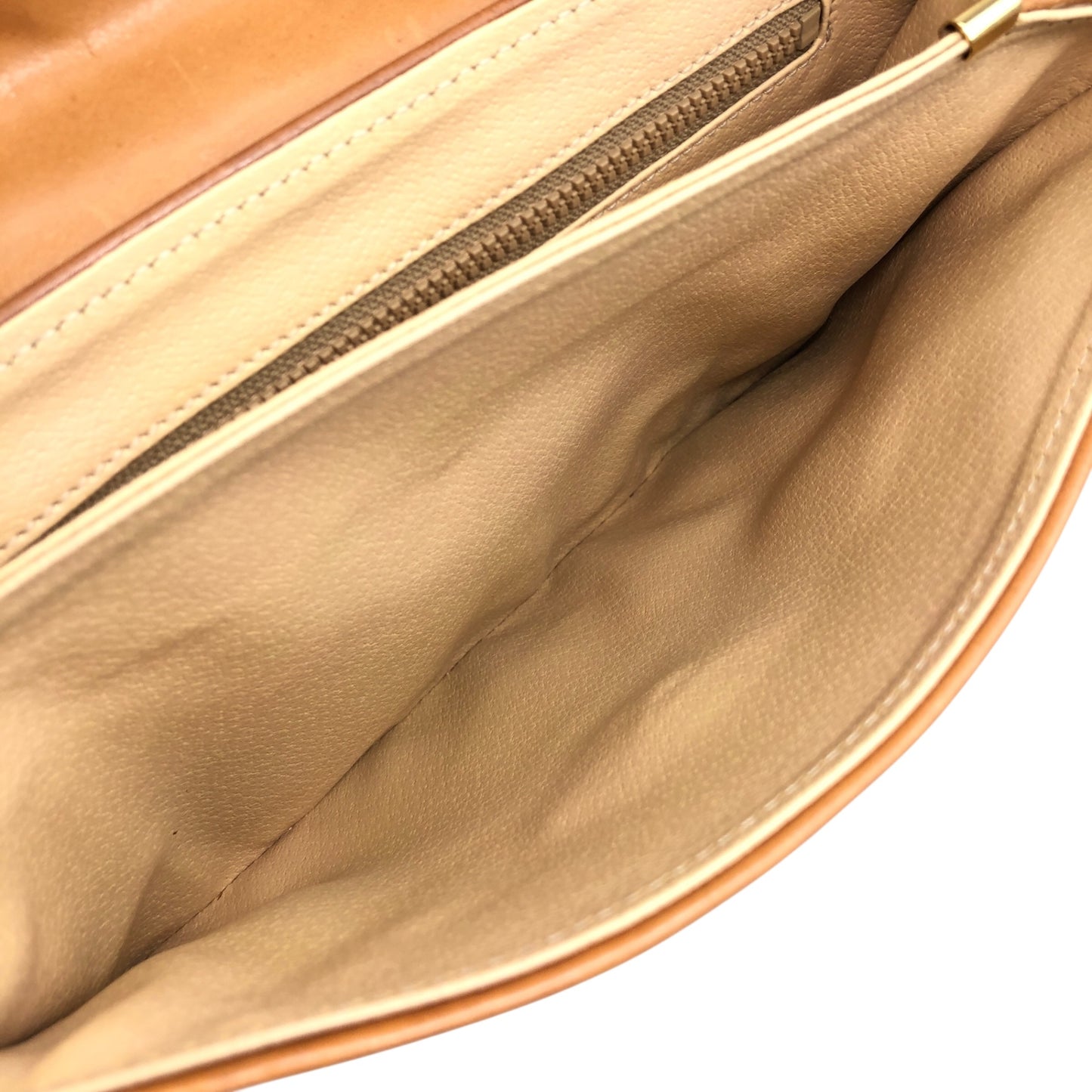 CELINE Macadam Blason Shoulder bag Brown Vintage 2c4duy