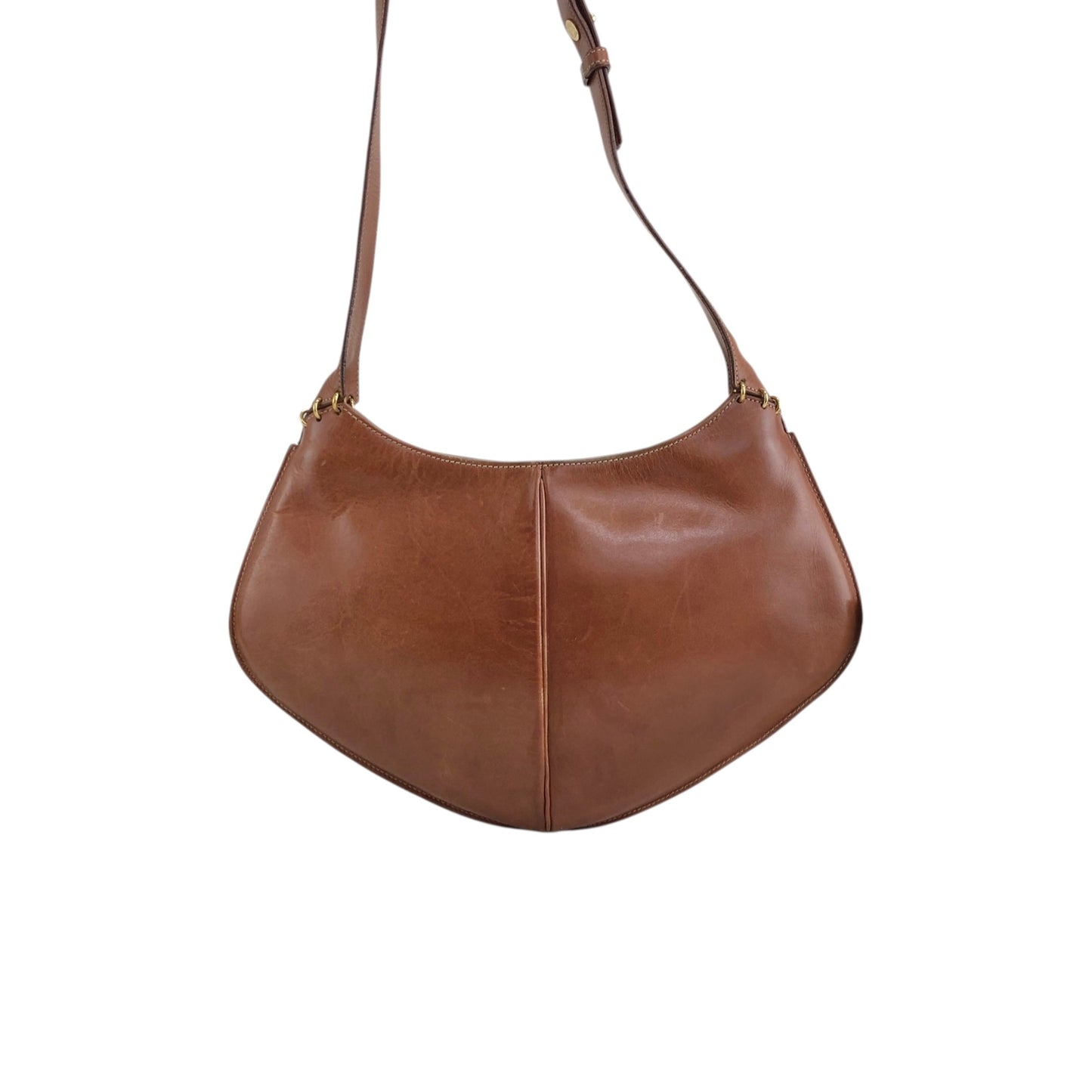 LOEWE Anagram Charm Shoulder bag Brown Vintage 2s7z2u