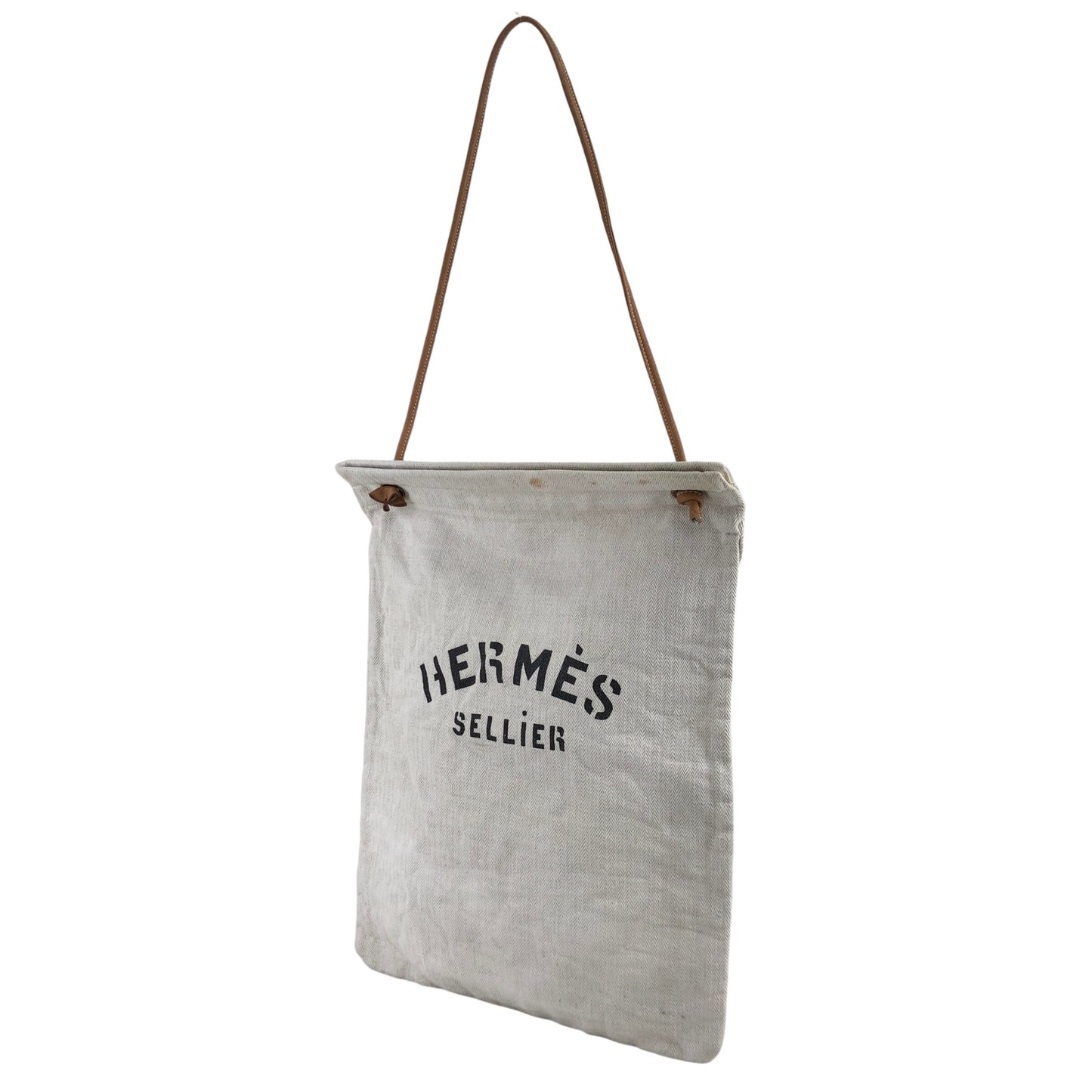 HERMES 手提包 單肩包 象牙色 復古 67nuf6